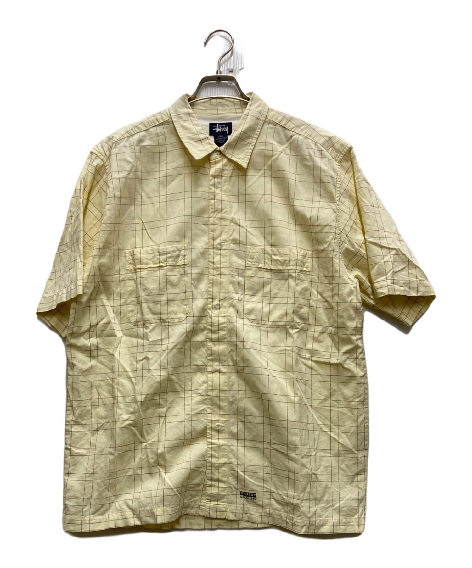 中古・古着通販】stussy (ステューシー) 90's チェックS/Sシャツ