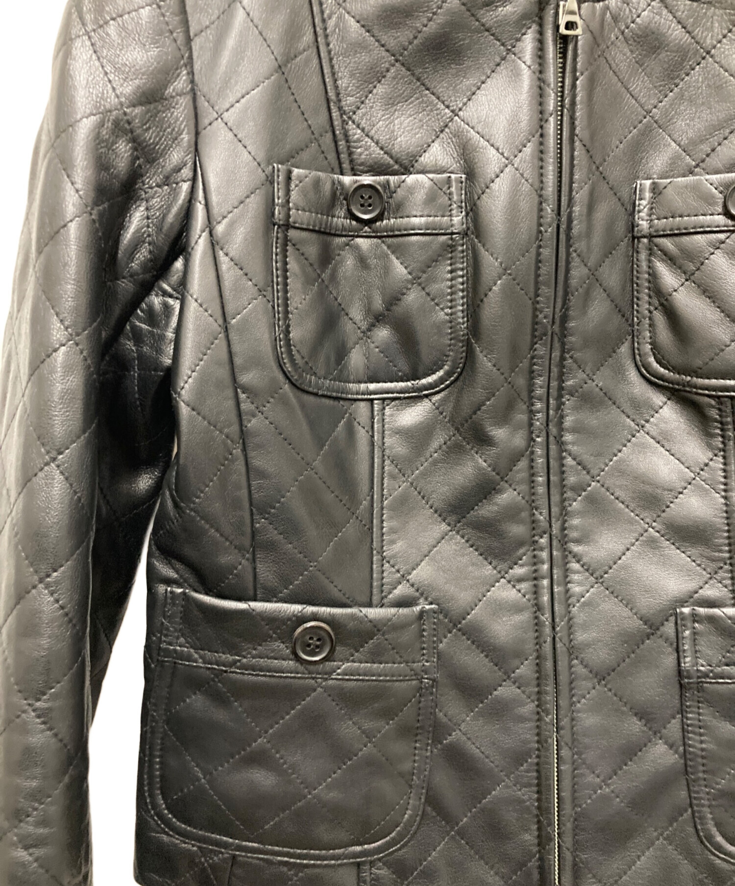 アナイ ANAYI シープレザー 羊革 ライダースジャケット 38 アナイ ANAYI シープレザー 羊革 ライダースジャケット 38 赤羊革