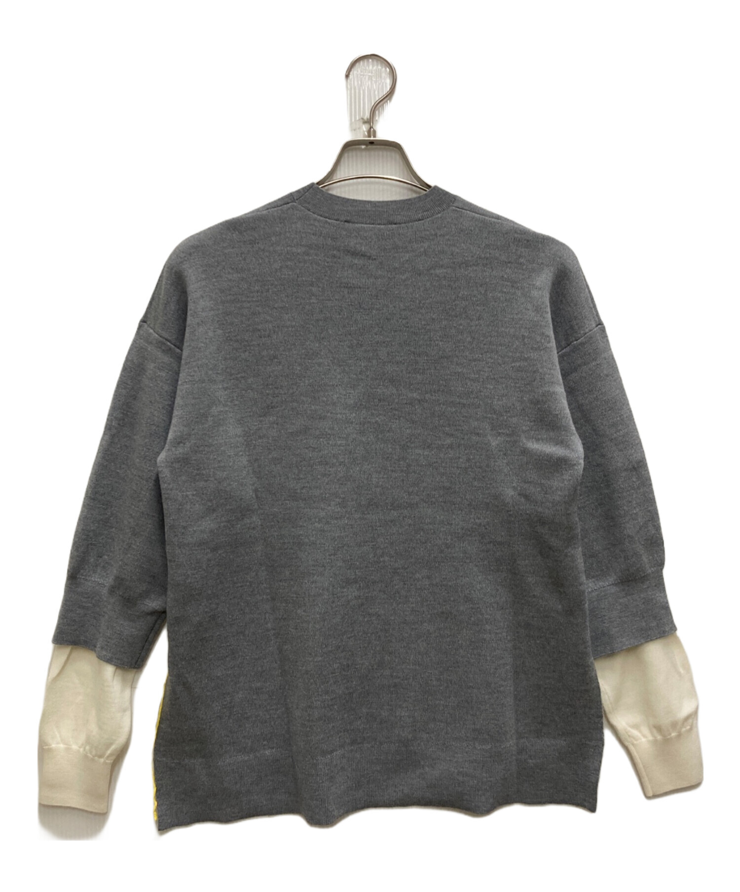 中古・古着通販】ENFOLD (エンフォルド) Cash feel レイヤードニット