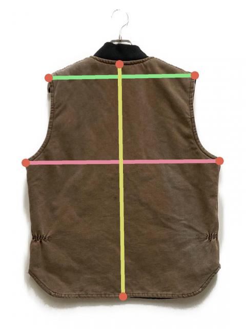 中古・古着通販】CarHartt (カーハート) 90sフェードダックベスト