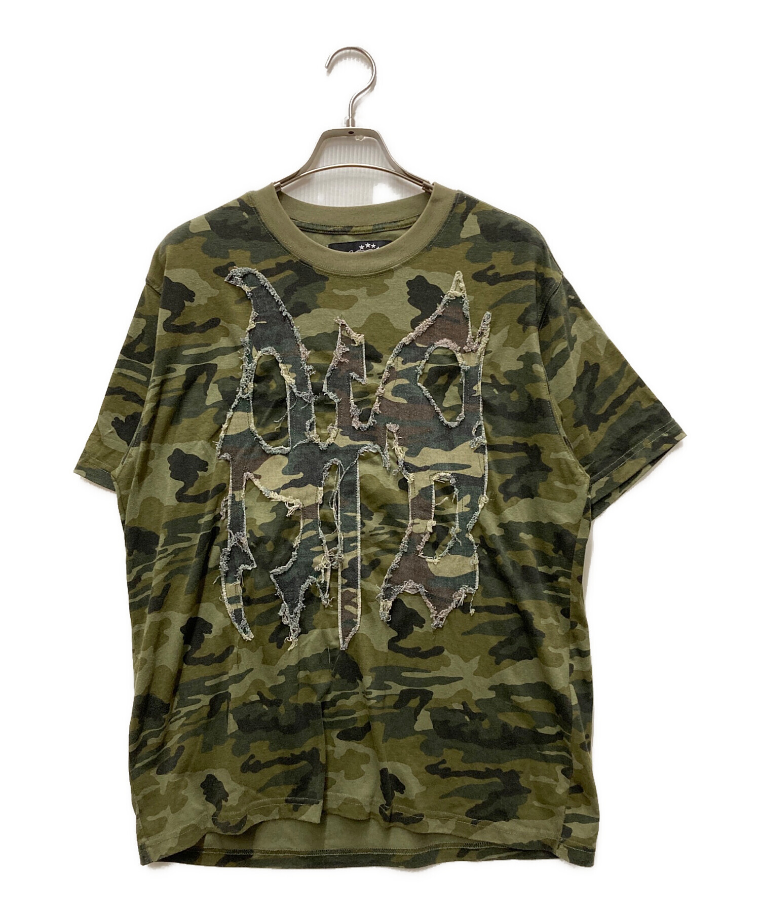 中古・古着通販】AFB (エーエフビー) カモフラTシャツ カーキ サイズ