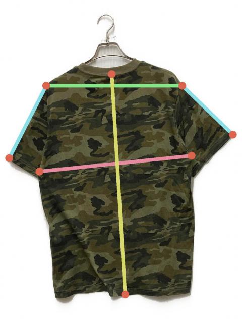 中古・古着通販】AFB (エーエフビー) カモフラTシャツ カーキ サイズ