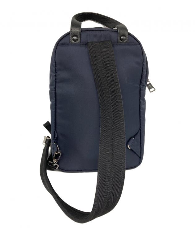 【正規品】PRADA ボディバッグ ナイロン PRADA プラダ ボディバッグ ナイロン ネイビー メンズ 中古 – 【公式