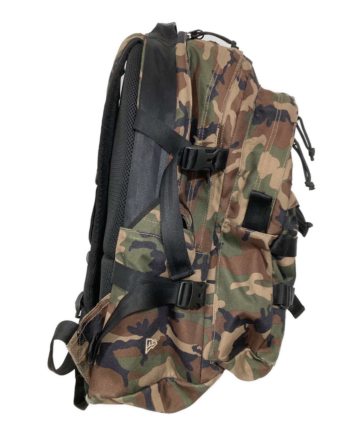 中古・古着通販】New Era (ニューエラ) カモフラデイバッグ グリーン 