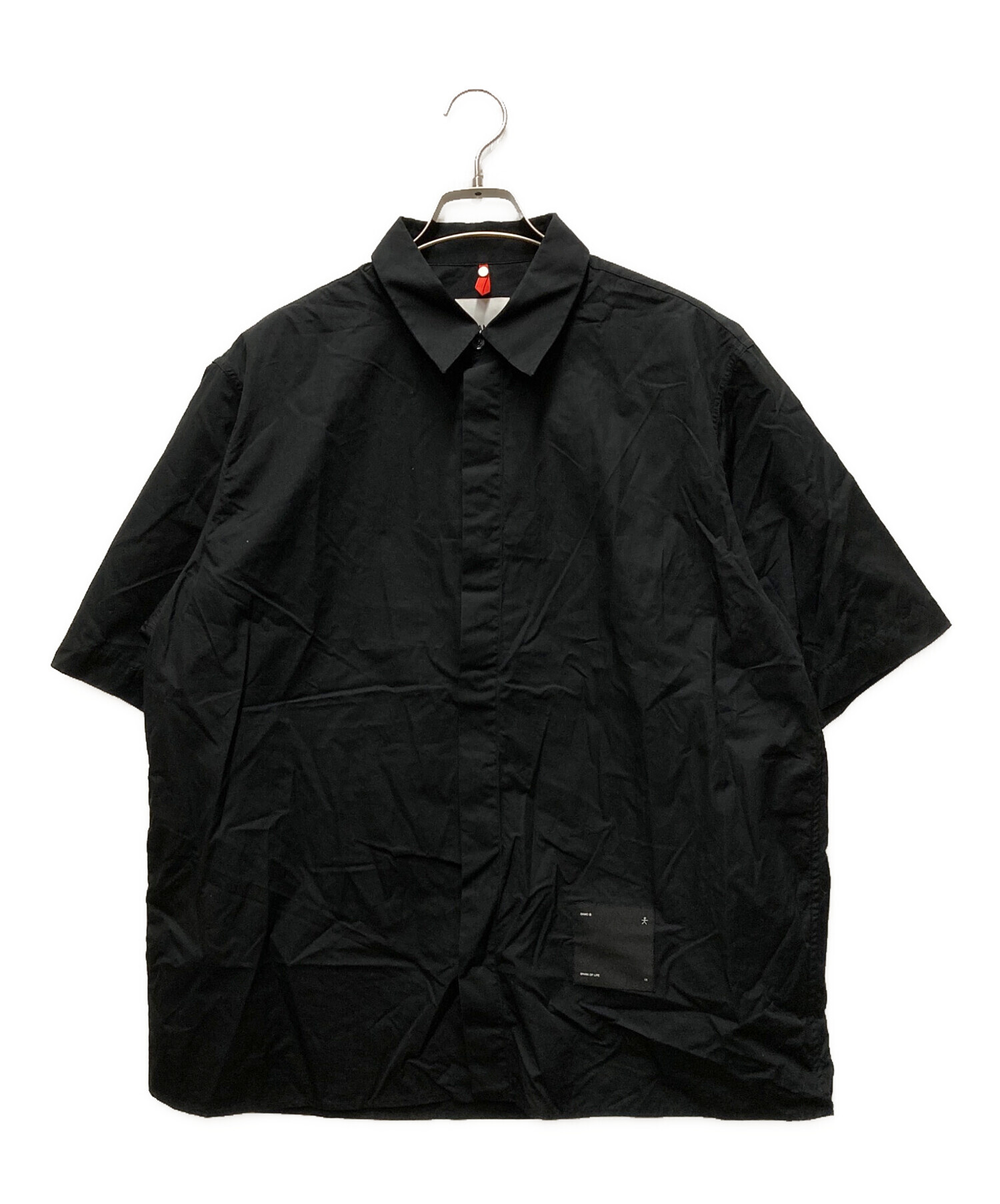 中古・古着通販】OAMC (オーエーエムシー) 半袖シャツ ブラック サイズ