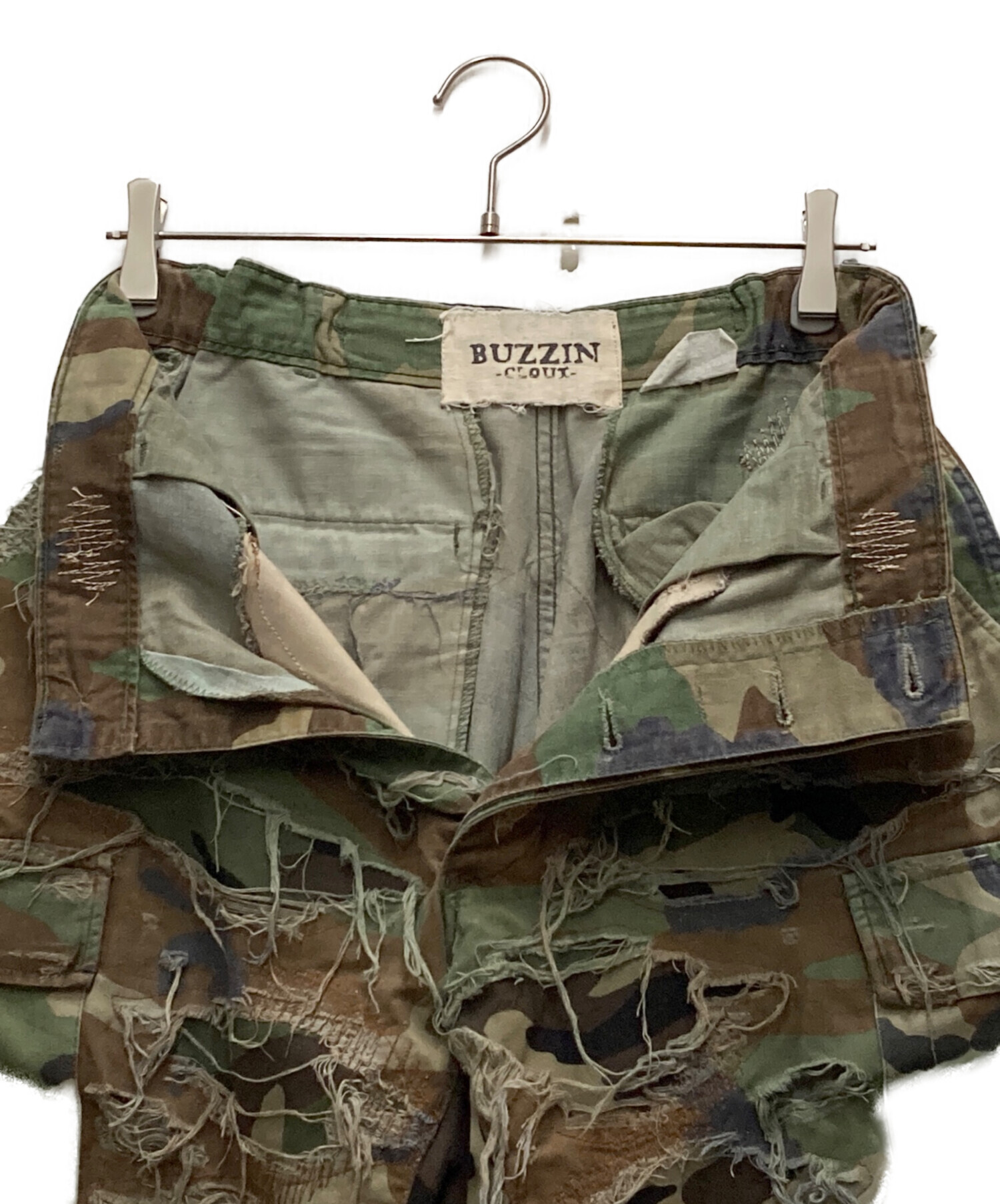 中古・古着通販】BUZZIN CLOUT (バズィン・クラウト) クラッシュカモ