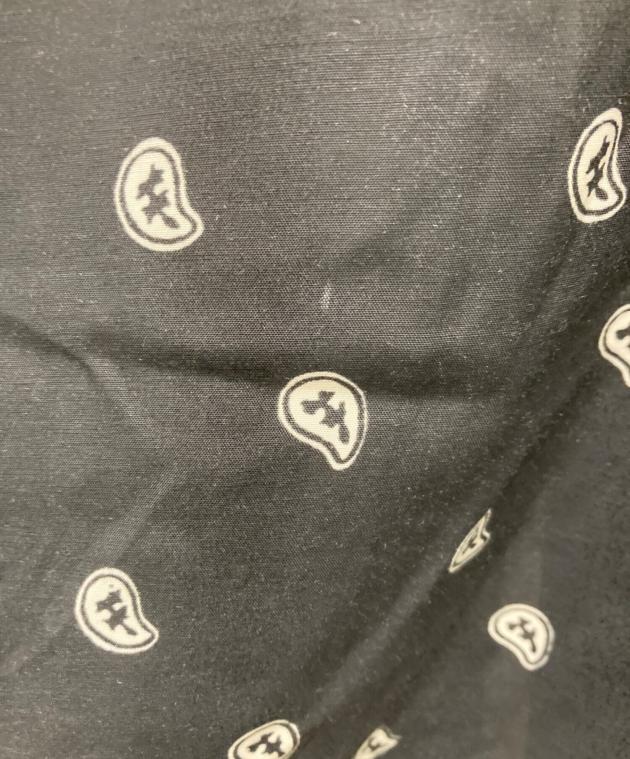 中古・古着通販】UNUSED (アンユーズド) bandanna shirts ブラック
