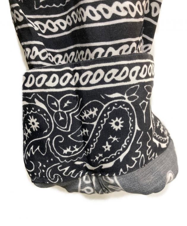 中古・古着通販】UNUSED (アンユーズド) bandanna shirts ブラック