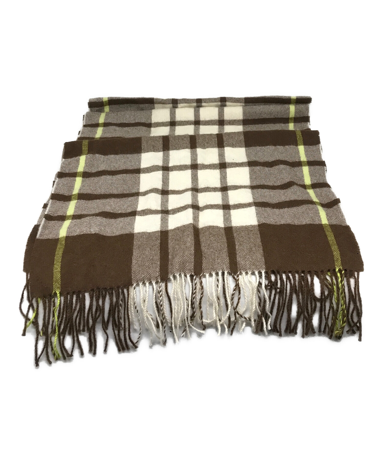 中古・古着通販】MAGNIBERG (マグニバーグ) チェックアルパカマフラー