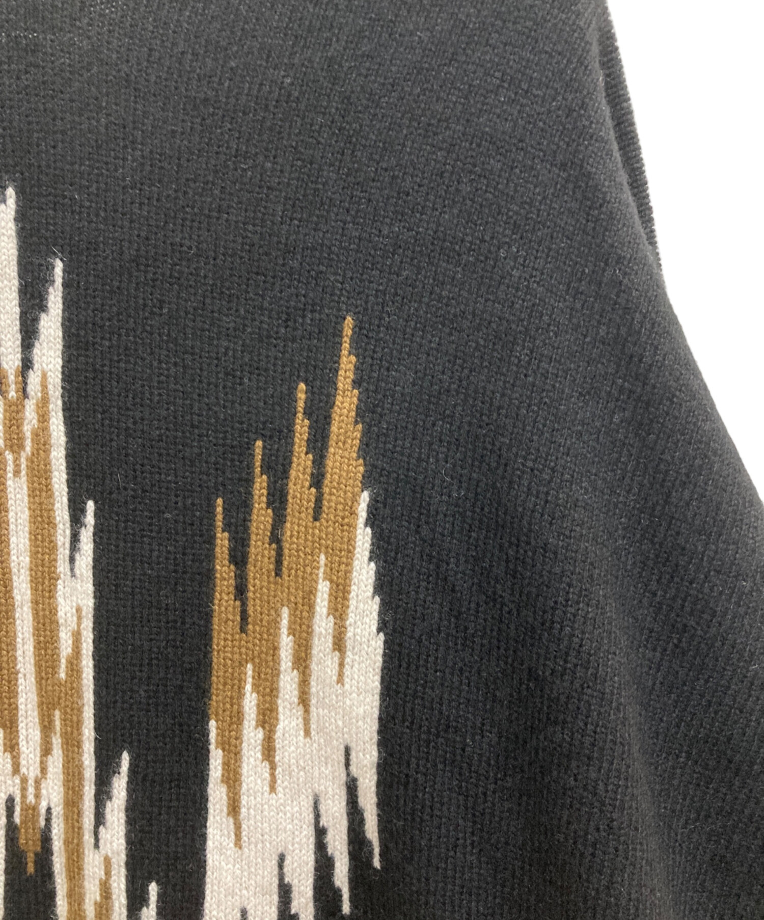 QUEENE AND BELLE クイーンアンドベル　カシミヤカーディガン 中古・古着通販】QUEENE AND BELLE (クイーンアンドベル) NATIVE