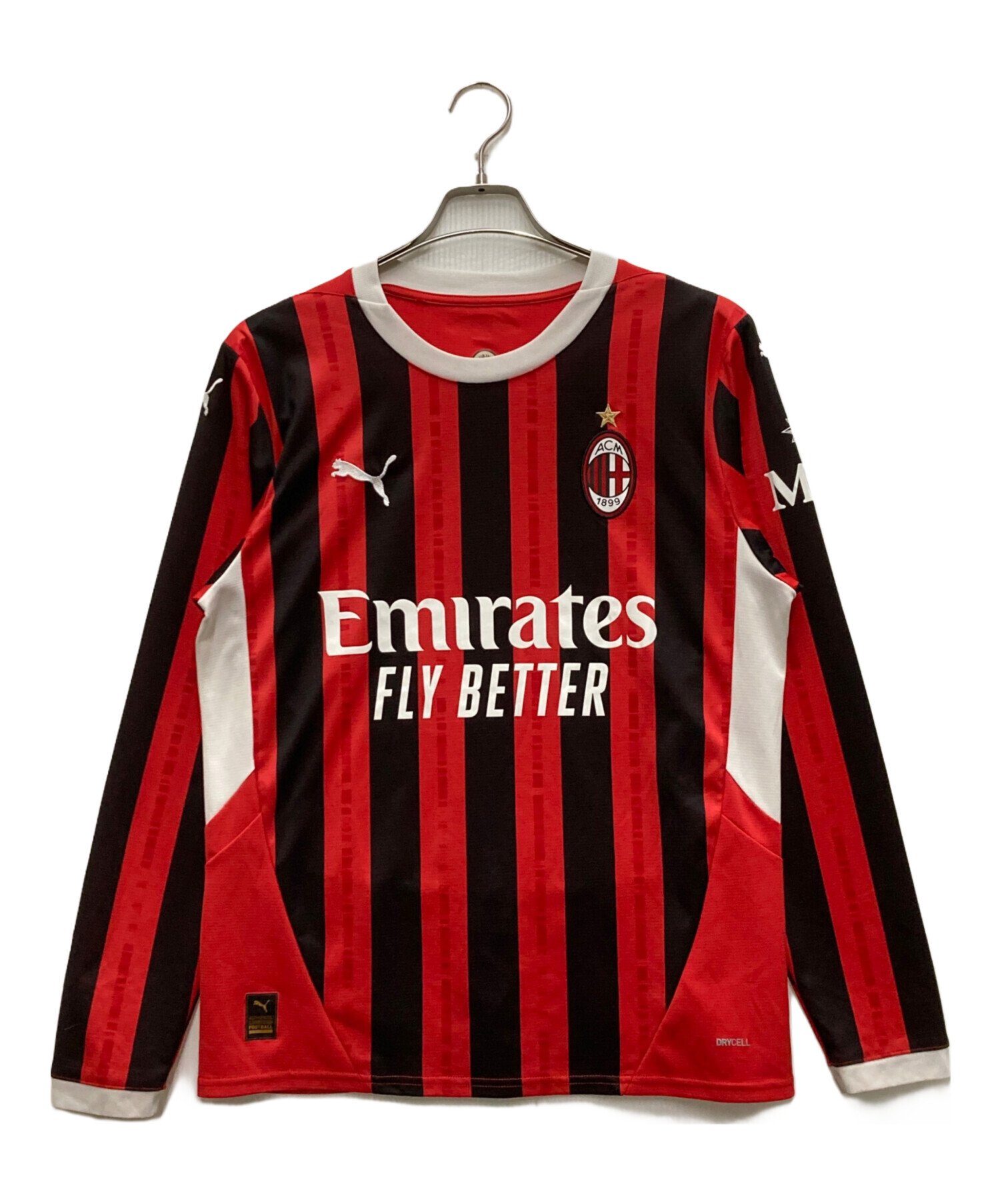 中古・古着通販】PUMA (プーマ) ゲームシャツ レッド×ブラック サイズ