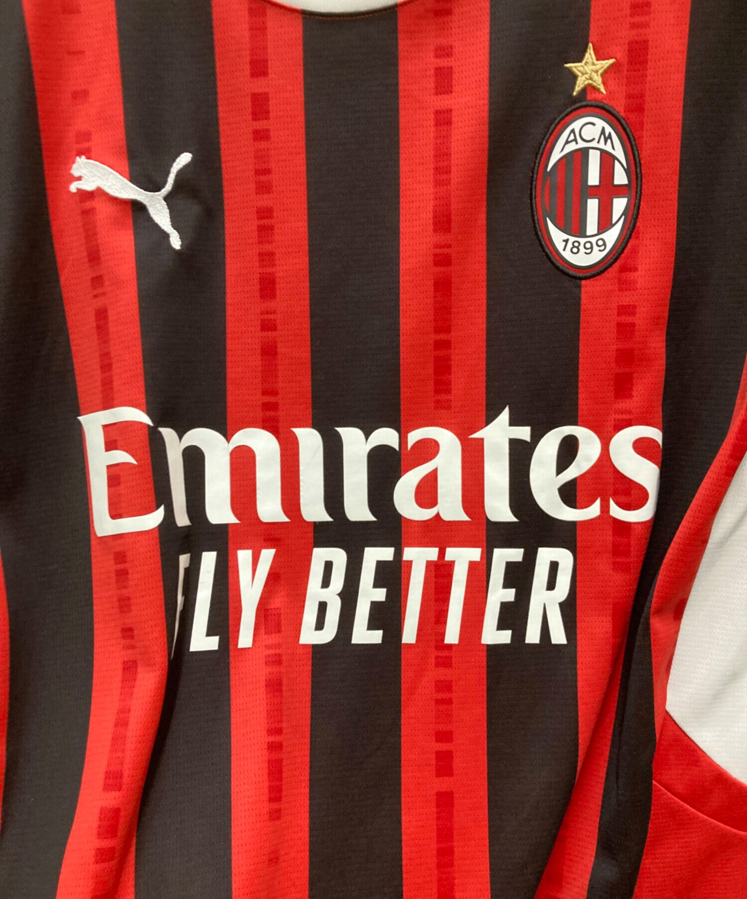 フランス製 プーマ ゲームシャツ ヴィンテージ 古着 puma adidas 中古・古着通販】PUMA (プーマ) ゲームシャツ レッド×ブラック サイズ