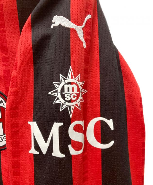 中古・古着通販】PUMA (プーマ) ゲームシャツ レッド×ブラック サイズ