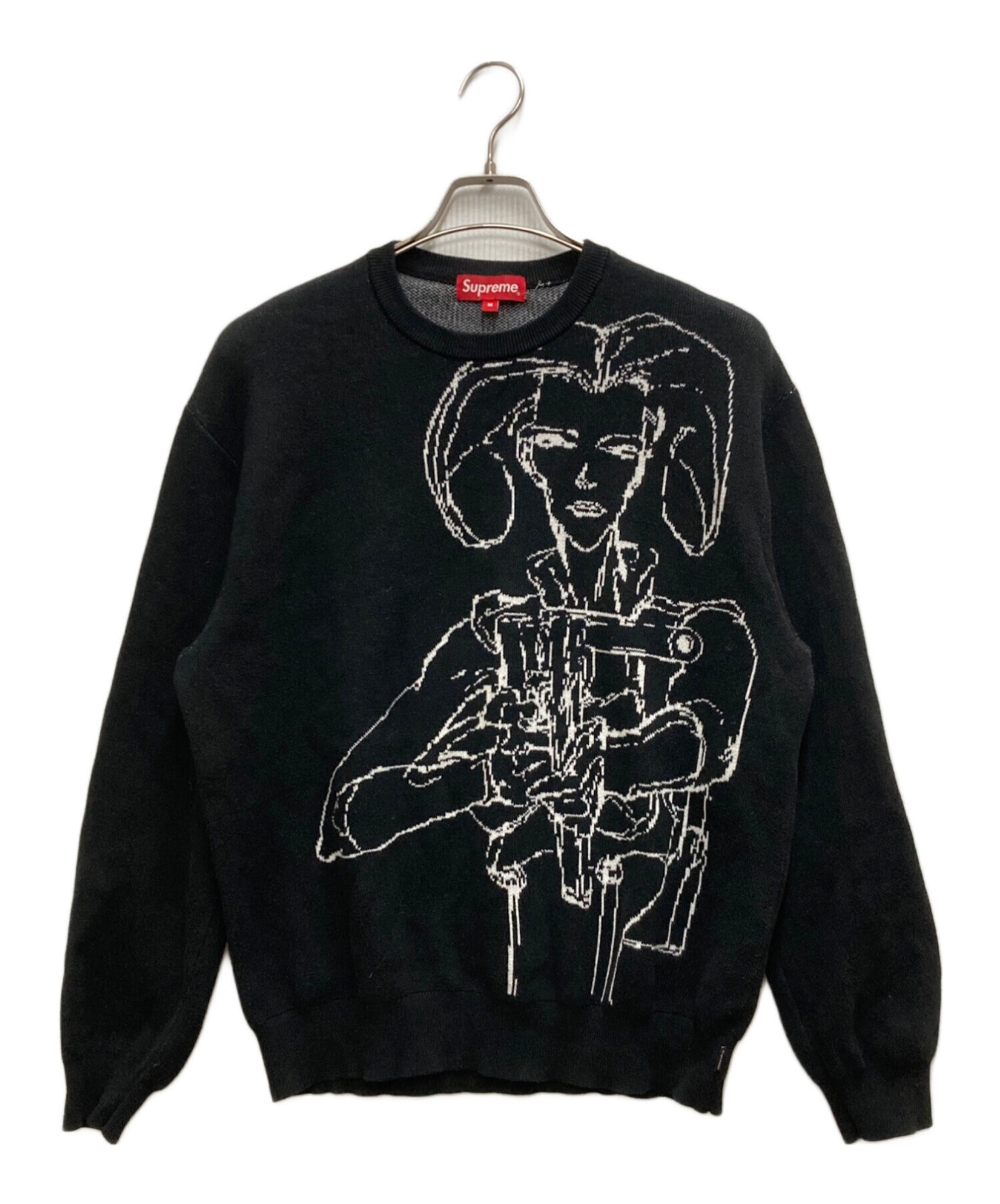 中古・古着通販】SUPREME (シュプリーム) Aeon Flux Sweater ブラック