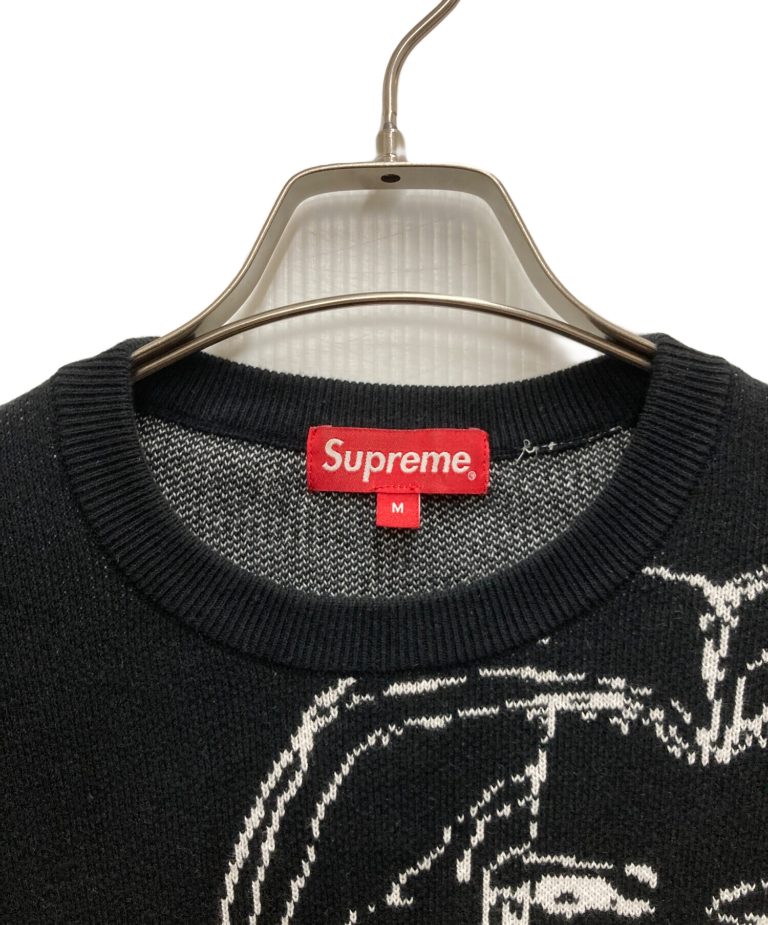 中古・古着通販】SUPREME (シュプリーム) Aeon Flux Sweater ブラック