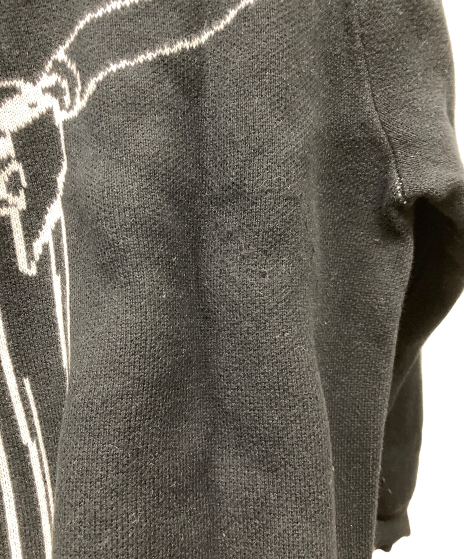 中古・古着通販】SUPREME (シュプリーム) Aeon Flux Sweater ブラック