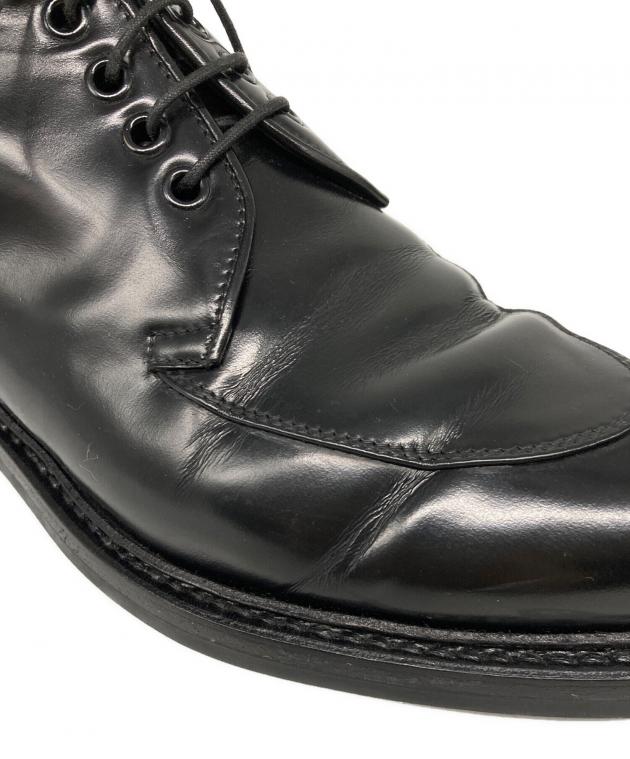 中古・古着通販】PRADA (プラダ) レースアップブーツ ブラック サイズ