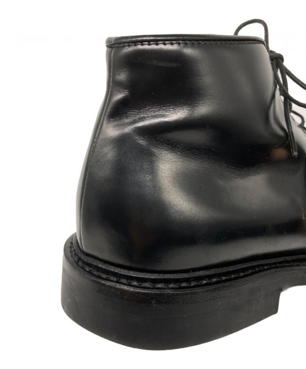 中古・古着通販】PRADA (プラダ) レースアップブーツ ブラック サイズ