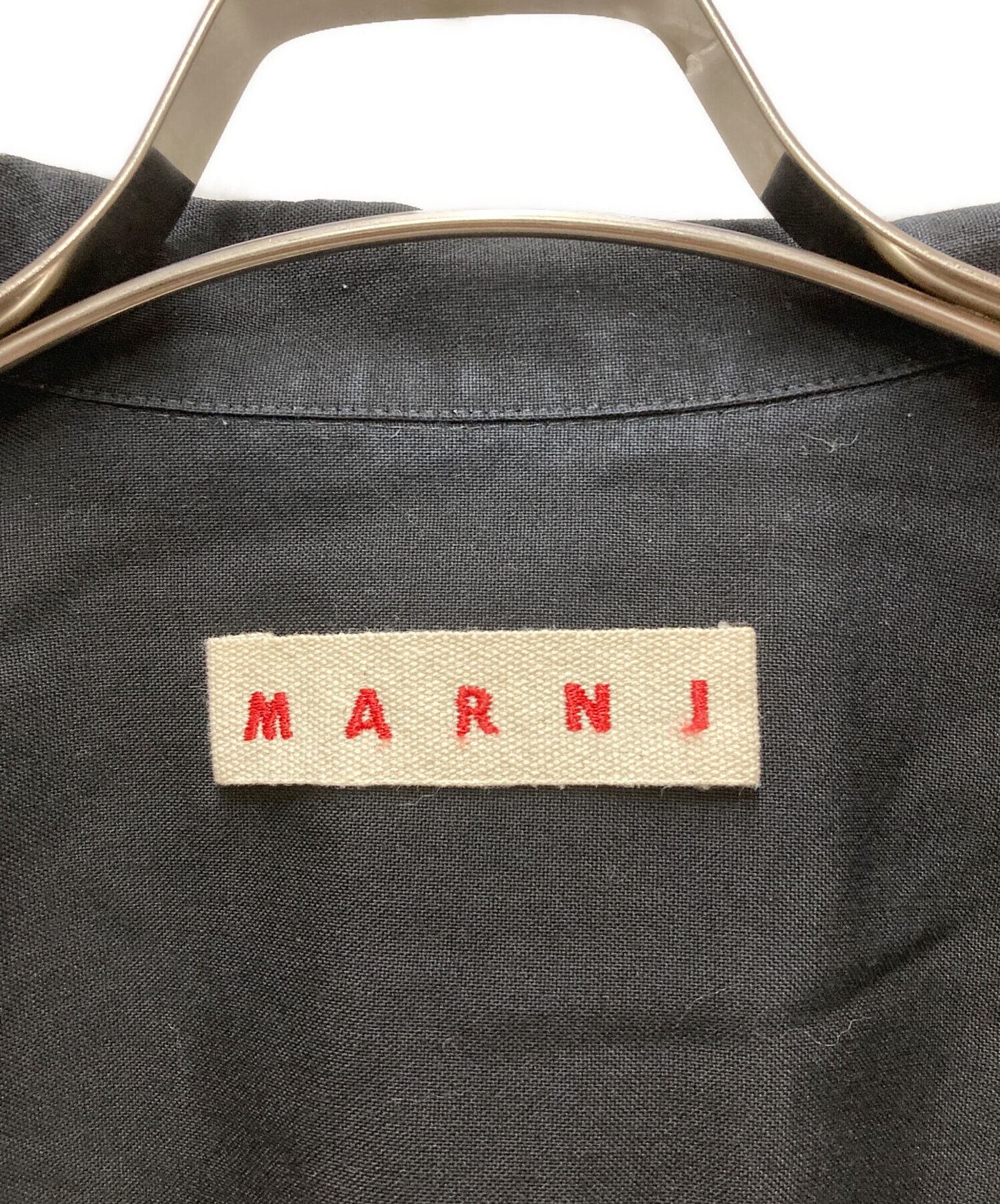 中古・古着通販】MARNI (マルニ) ウールトロピカルオープンカラーS/S