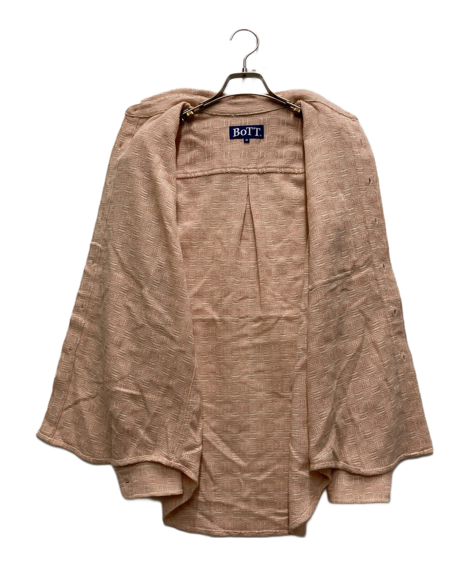 中古・古着通販】BoTT (ボット) WOVEN SHIRT ピンク サイズ:M