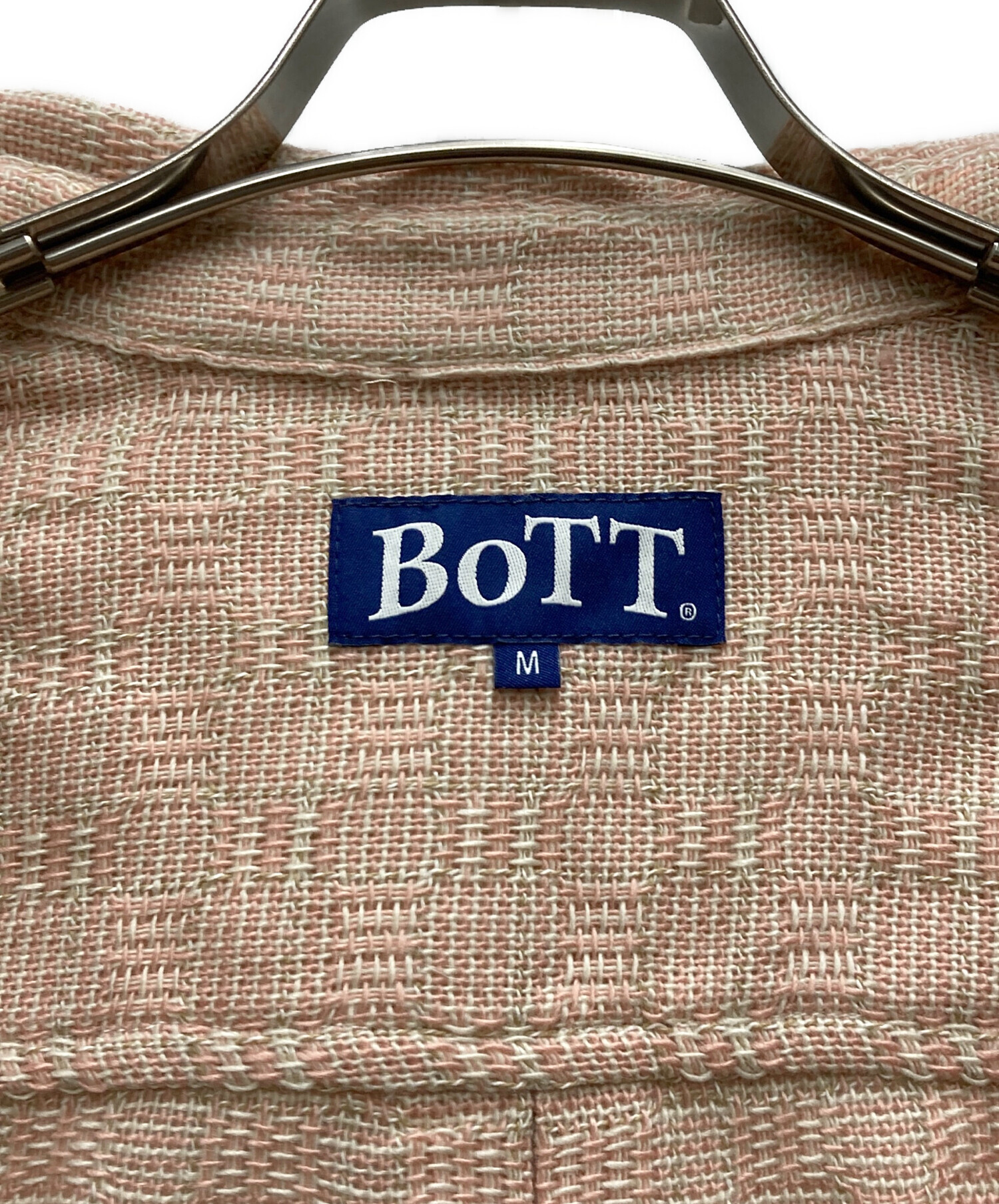 中古・古着通販】BoTT (ボット) WOVEN SHIRT ピンク サイズ:M