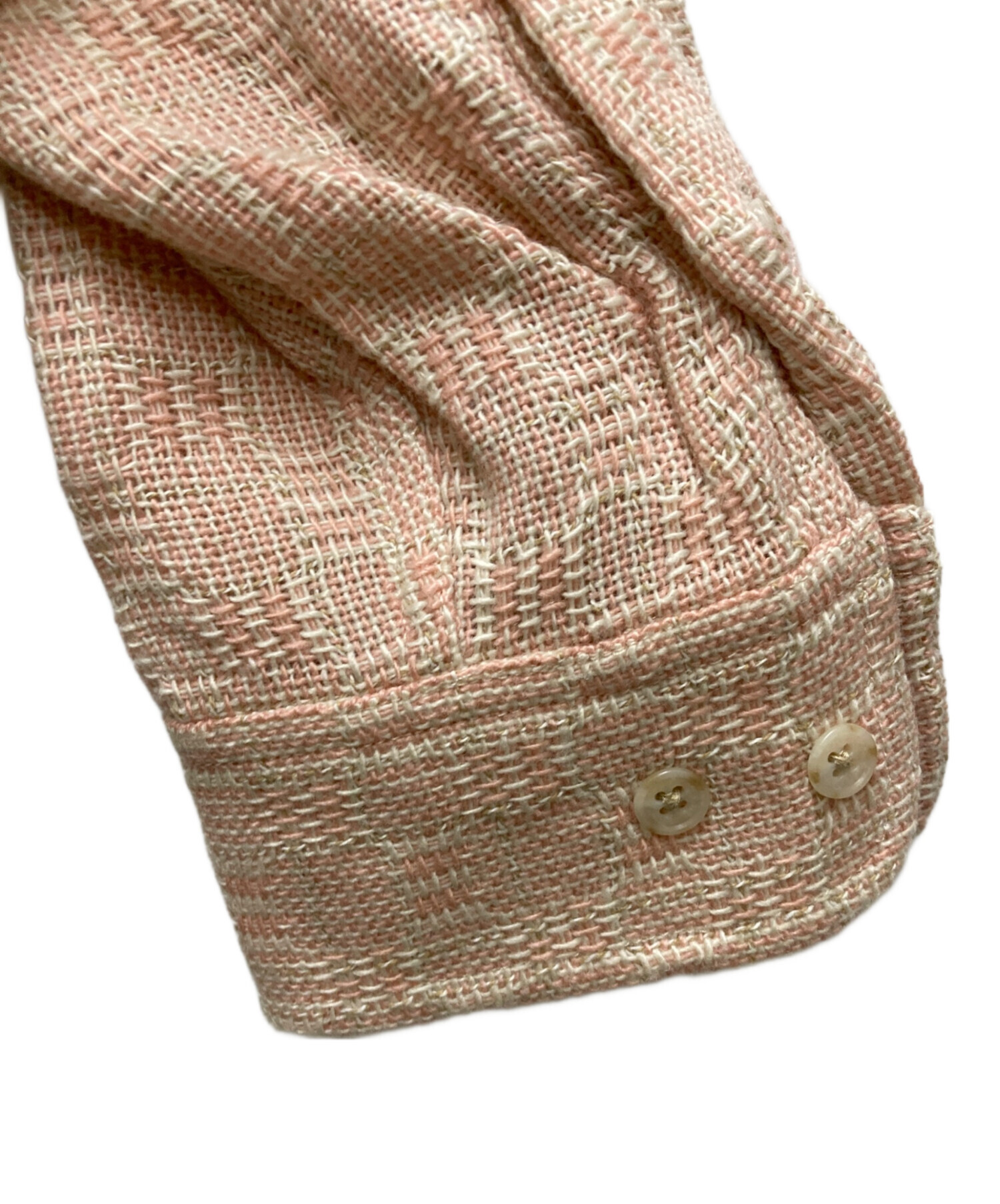 中古・古着通販】BoTT (ボット) WOVEN SHIRT ピンク サイズ:M