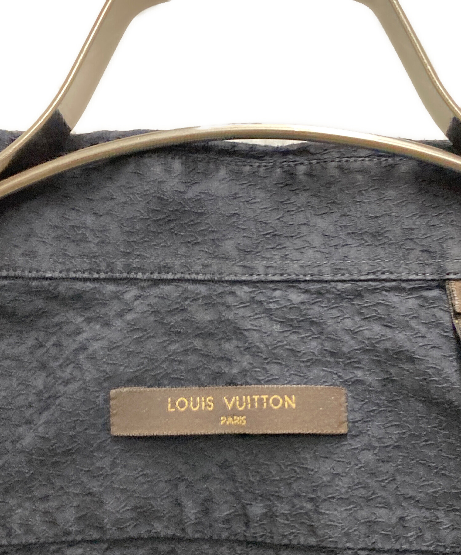 中古・古着通販】LOUIS VUITTON (ルイ ヴィトン) 長袖シャツ ブラック