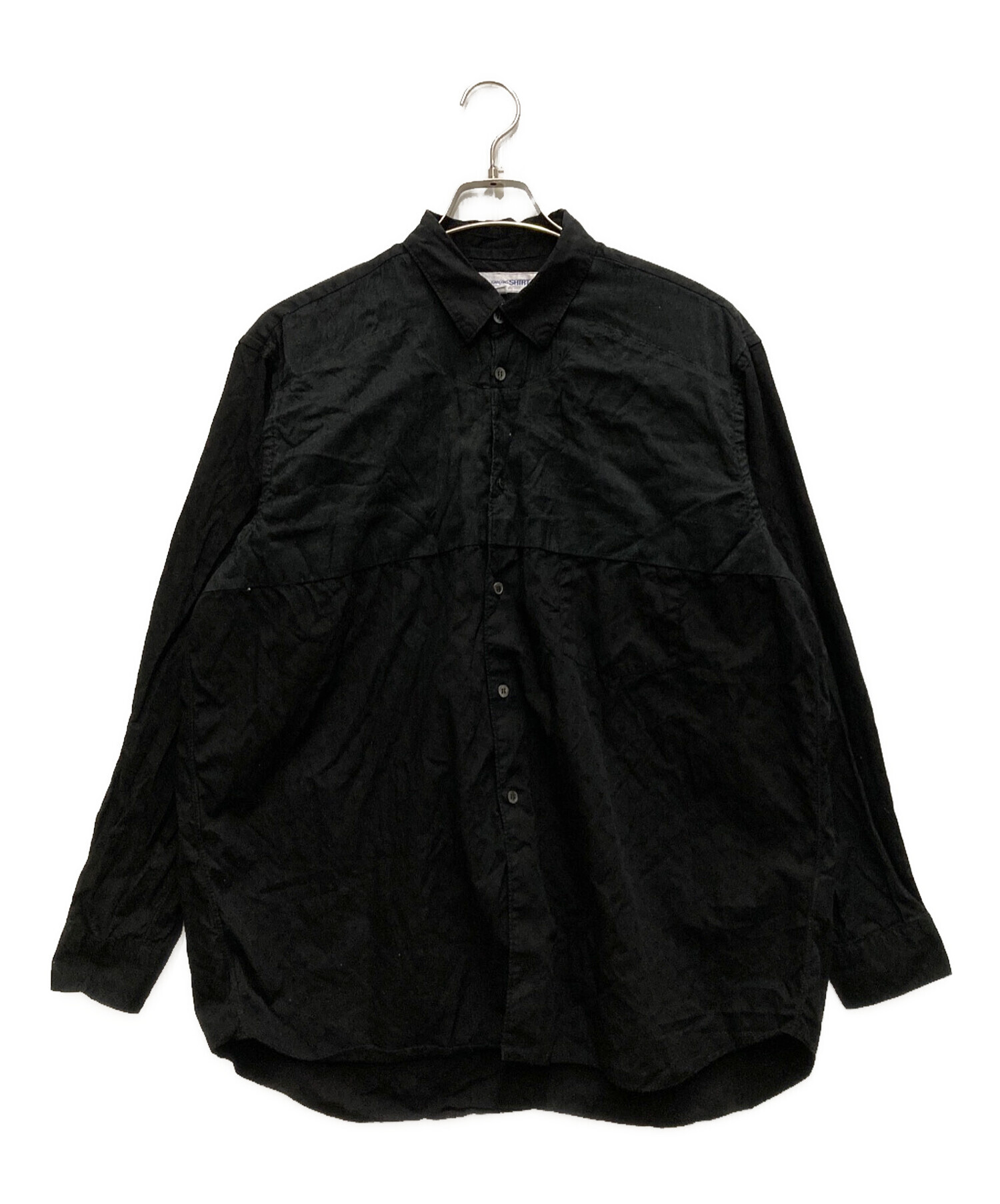 ブラックファー風長袖シャツSCOMME des GARCONS コムデギャルソン 中古・古着通販】COMME des GARCONS SHIRT (コムデギャルソンシャツ