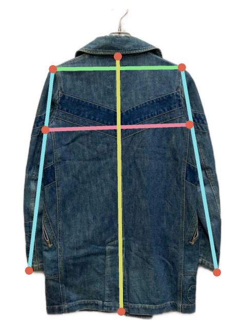 中古・古着通販】UNDERCOVER (アンダーカバー) ヴィンテージ加工デニム