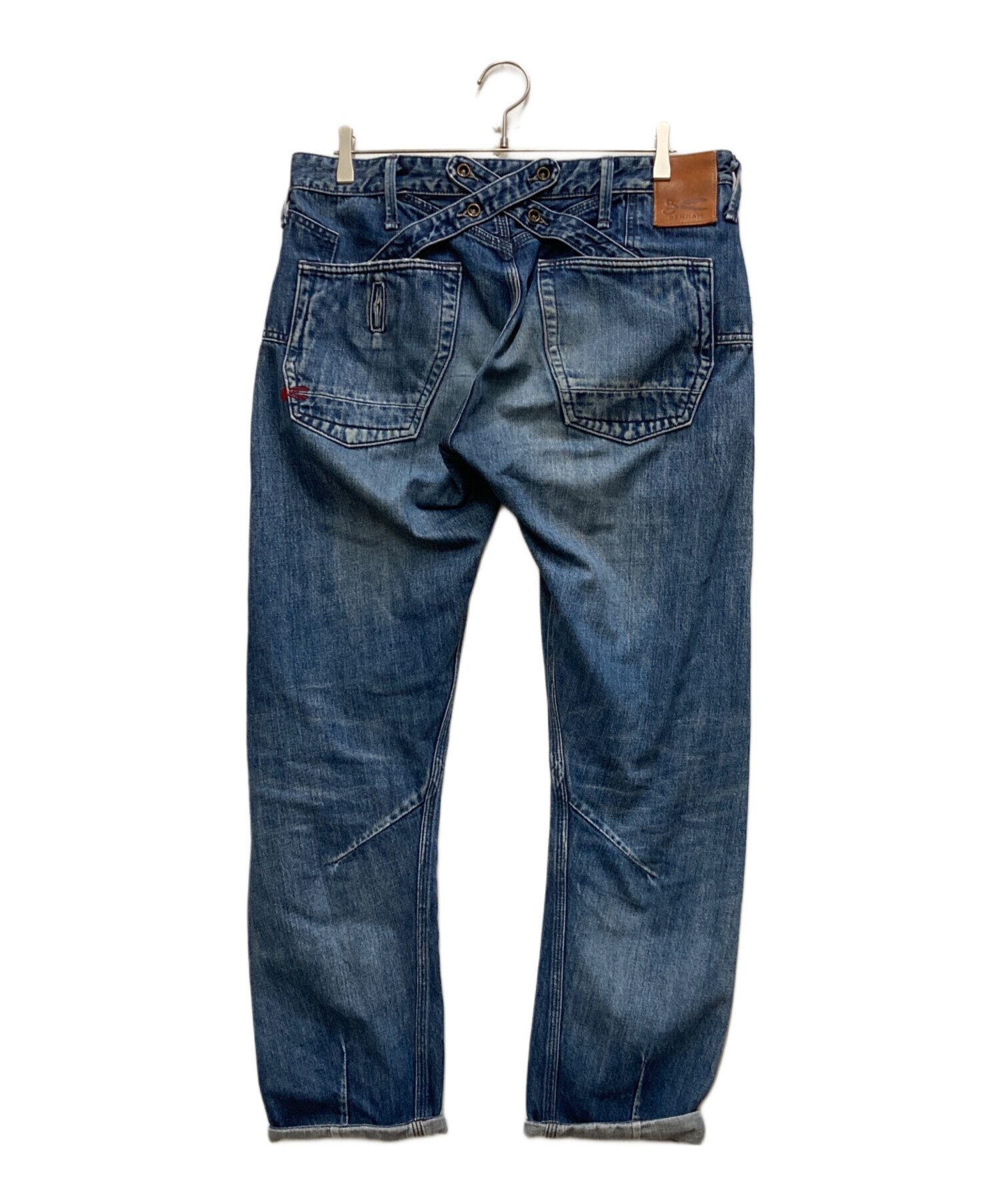 中古・古着通販】Denham (デンハム) CARROT FIT Denim Pants ブルー