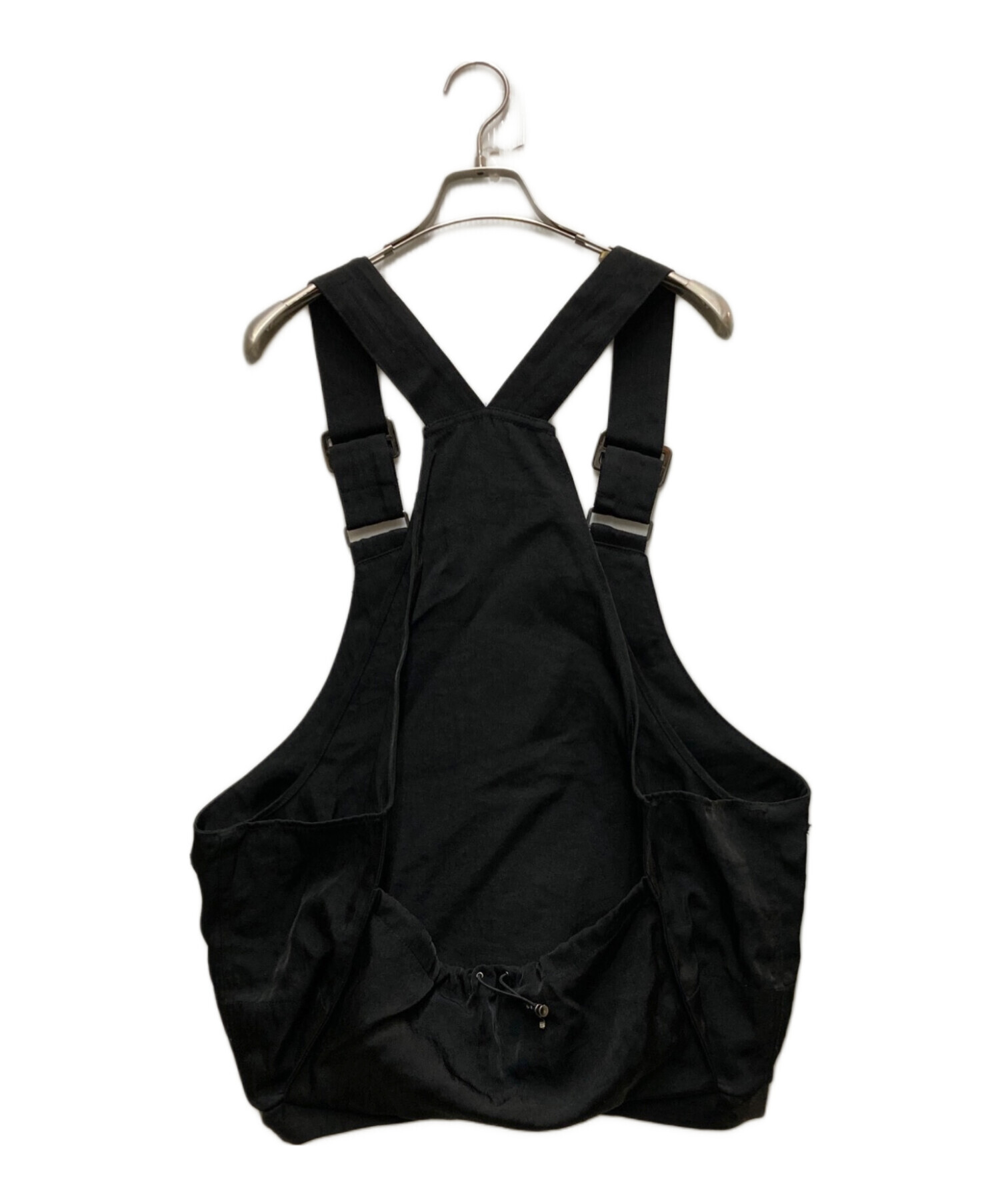 中古・古着通販】ENOF (イナフ) TWILL BAG VEST ブラック サイズ:FREE