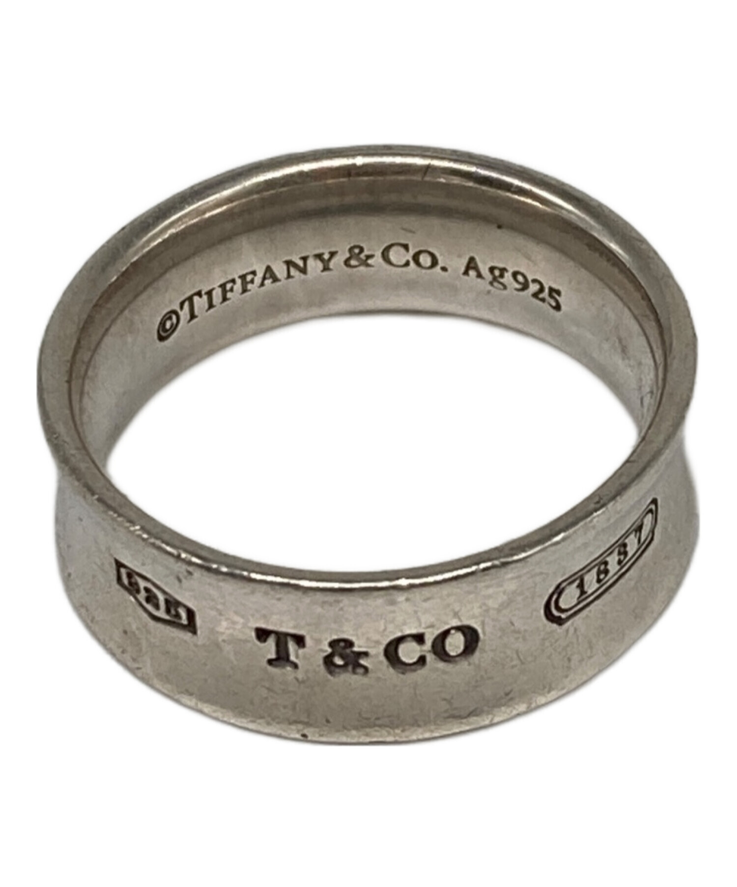 中古・古着通販】Tiffany & Co. (ティファニー) ナローリング シルバー