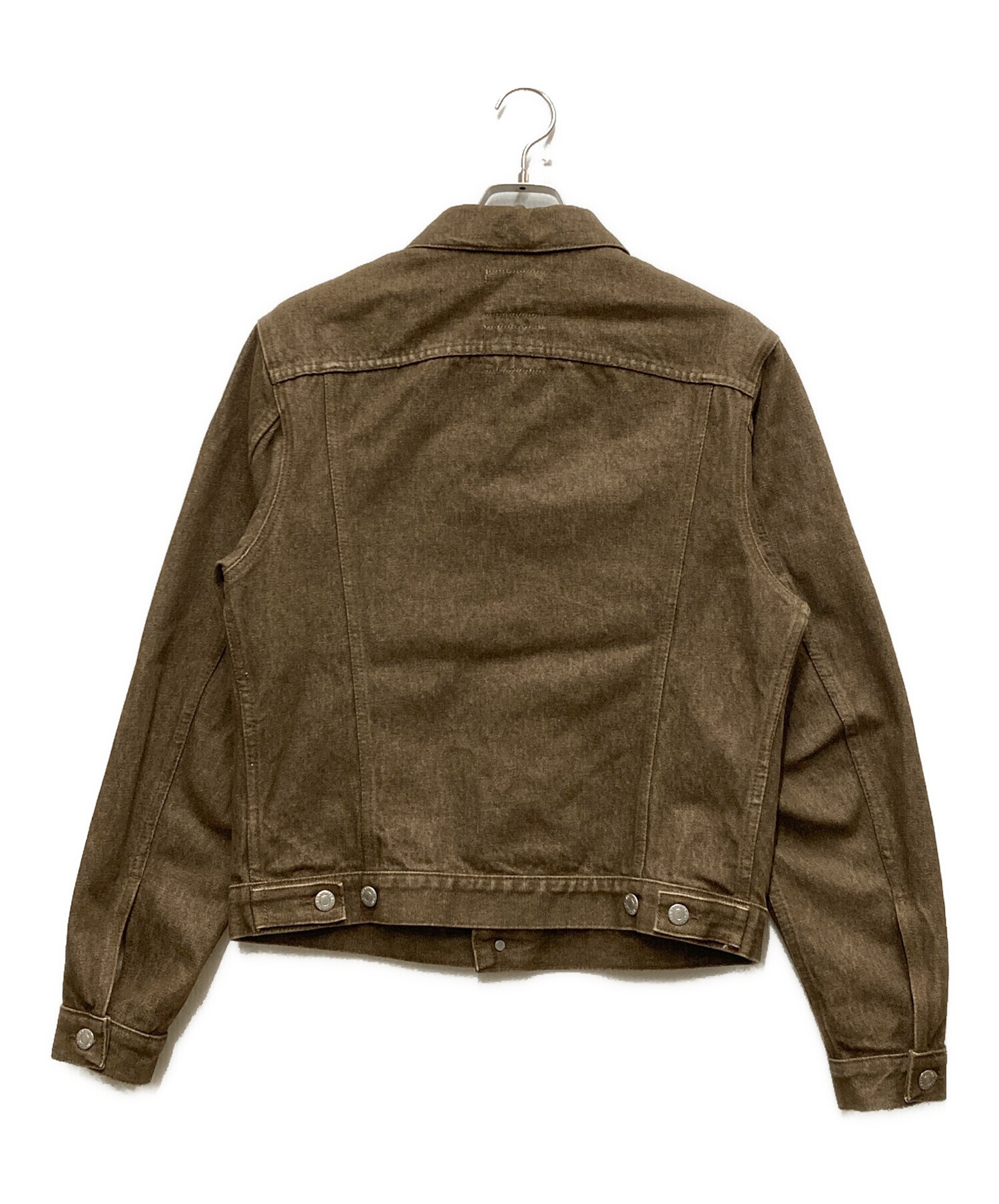 中古・古着通販】HELMUT LANG (ヘルムートラング) brown denim jacket