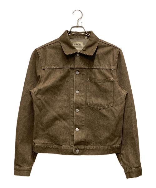 中古・古着通販】HELMUT LANG (ヘルムートラング) brown denim jacket