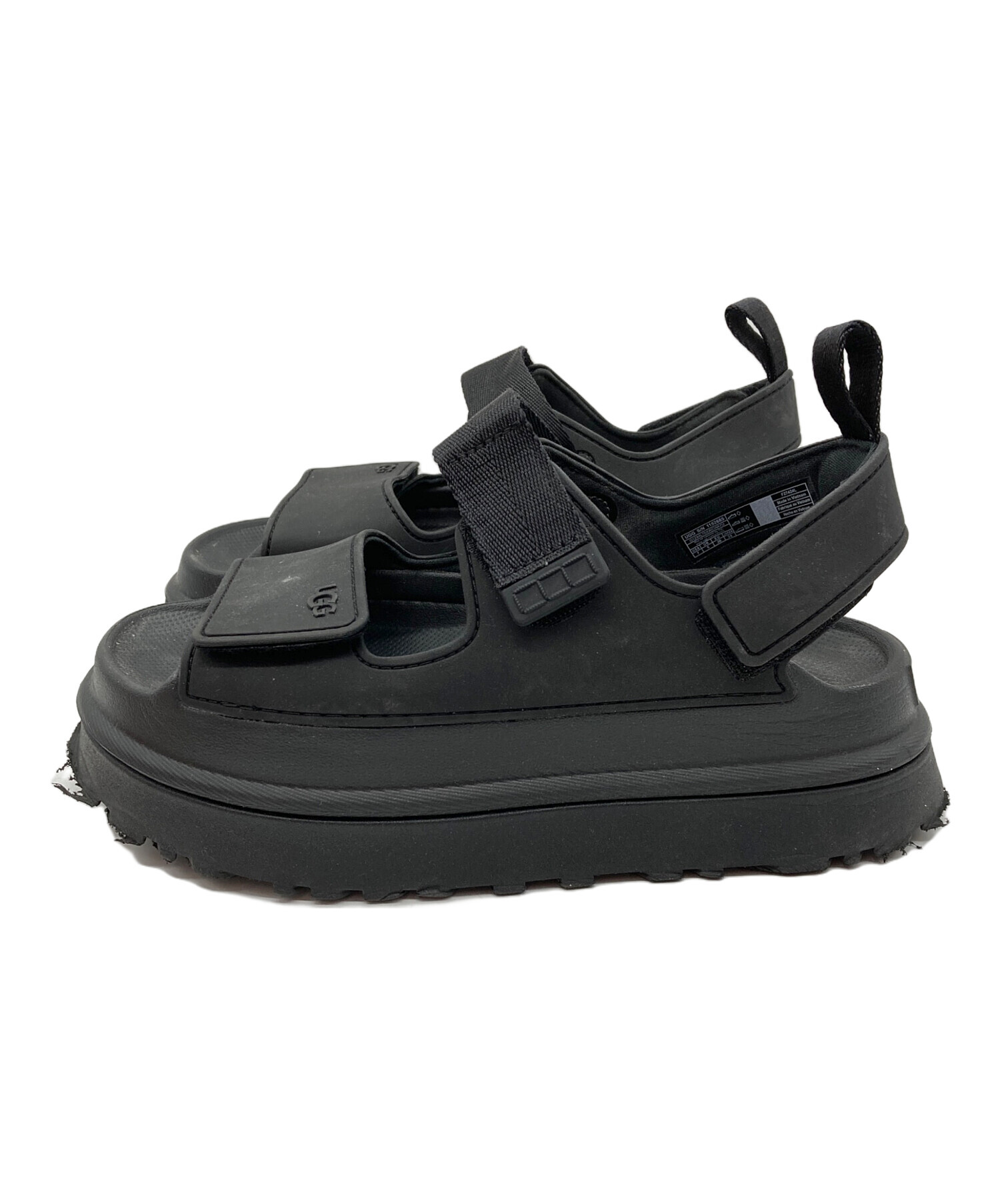 中古・古着通販】UGG (アグ) ゴールデングロウサンダル ブラック