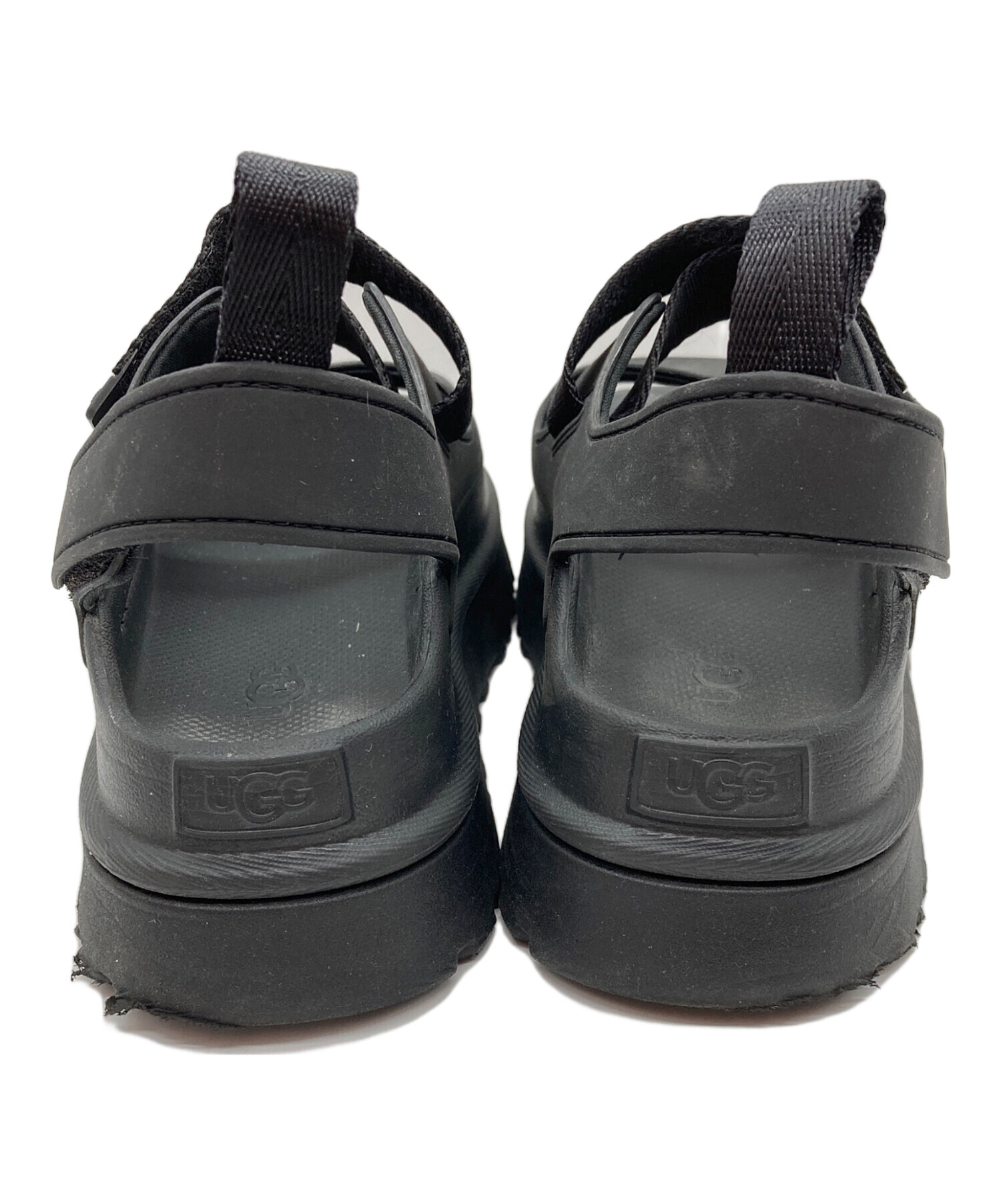 USED 美品 UGG アグ　ゴールデングロウサンダル ブラック 25 中古・古着通販】UGG (アグ) ゴールデングロウサンダル ブラック