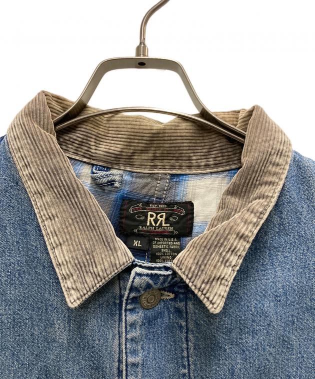 中古・古着通販】RRL (ダブルアールエル) 襟コーデュロイ 切替 裏地