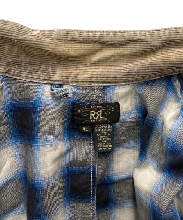 中古・古着通販】RRL (ダブルアールエル) 襟コーデュロイ 切替 裏地