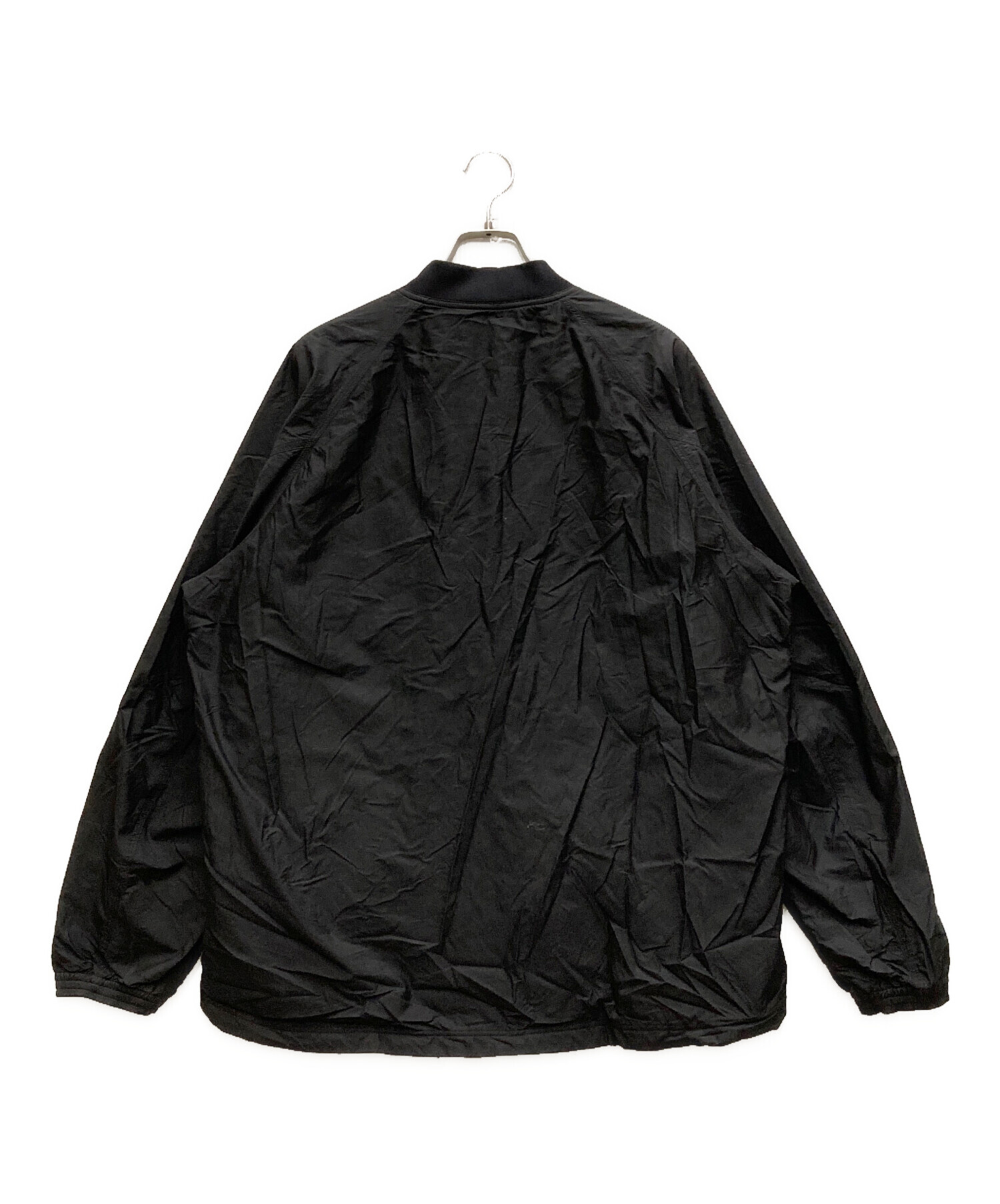 中古・古着通販】NANGA (ナンガ) RIB COLLAR COACH JACKET ブラック 