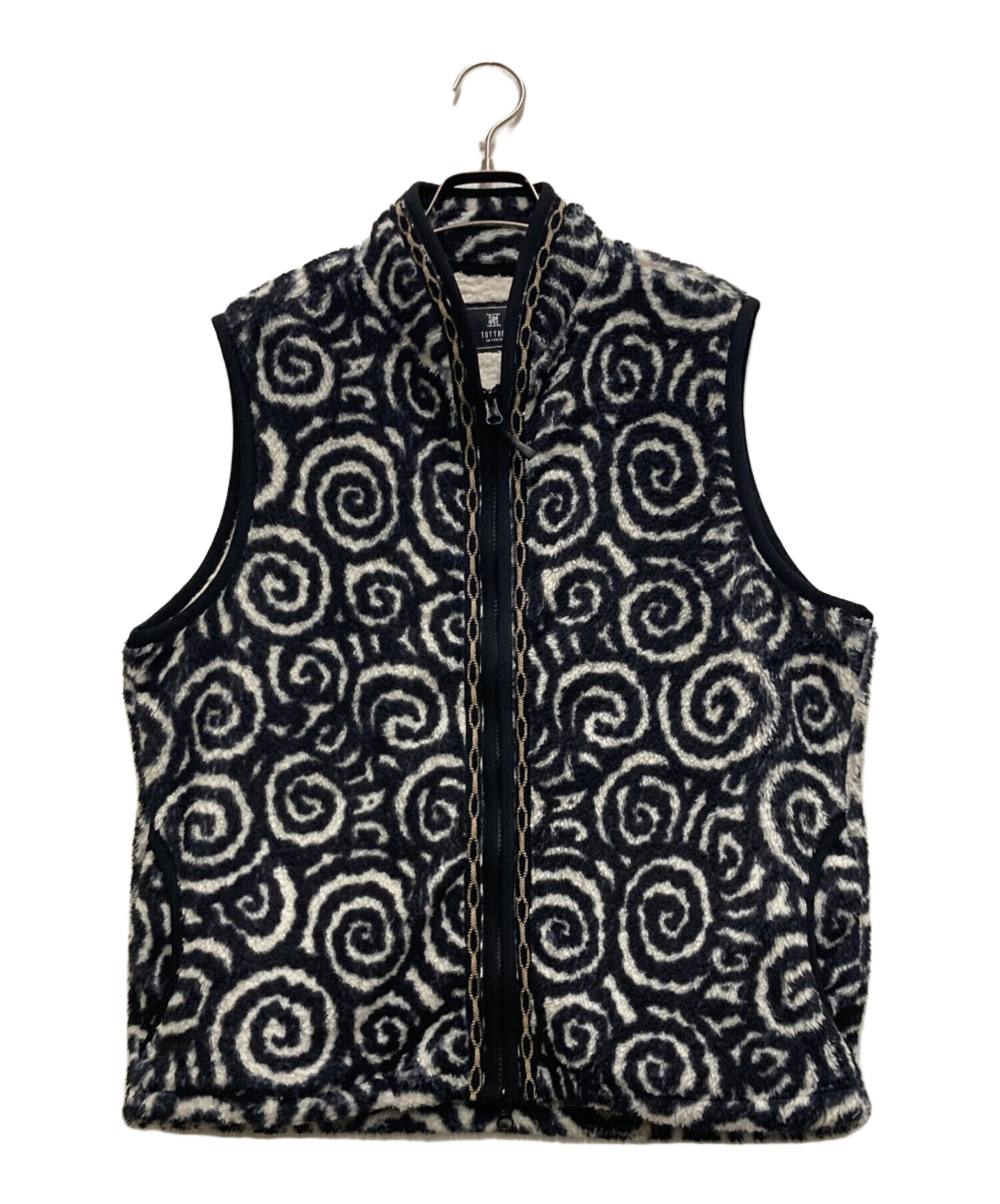 中古・古着通販】TUITACI (ツイタチ) ARABESQUE MAZE FLEECE VEST 
