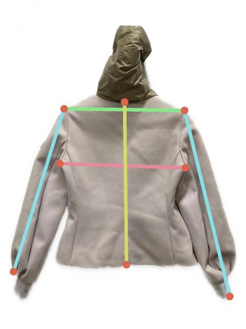 中古・古着通販】TATRAS (タトラス) GARONNA ウール切替ダウン