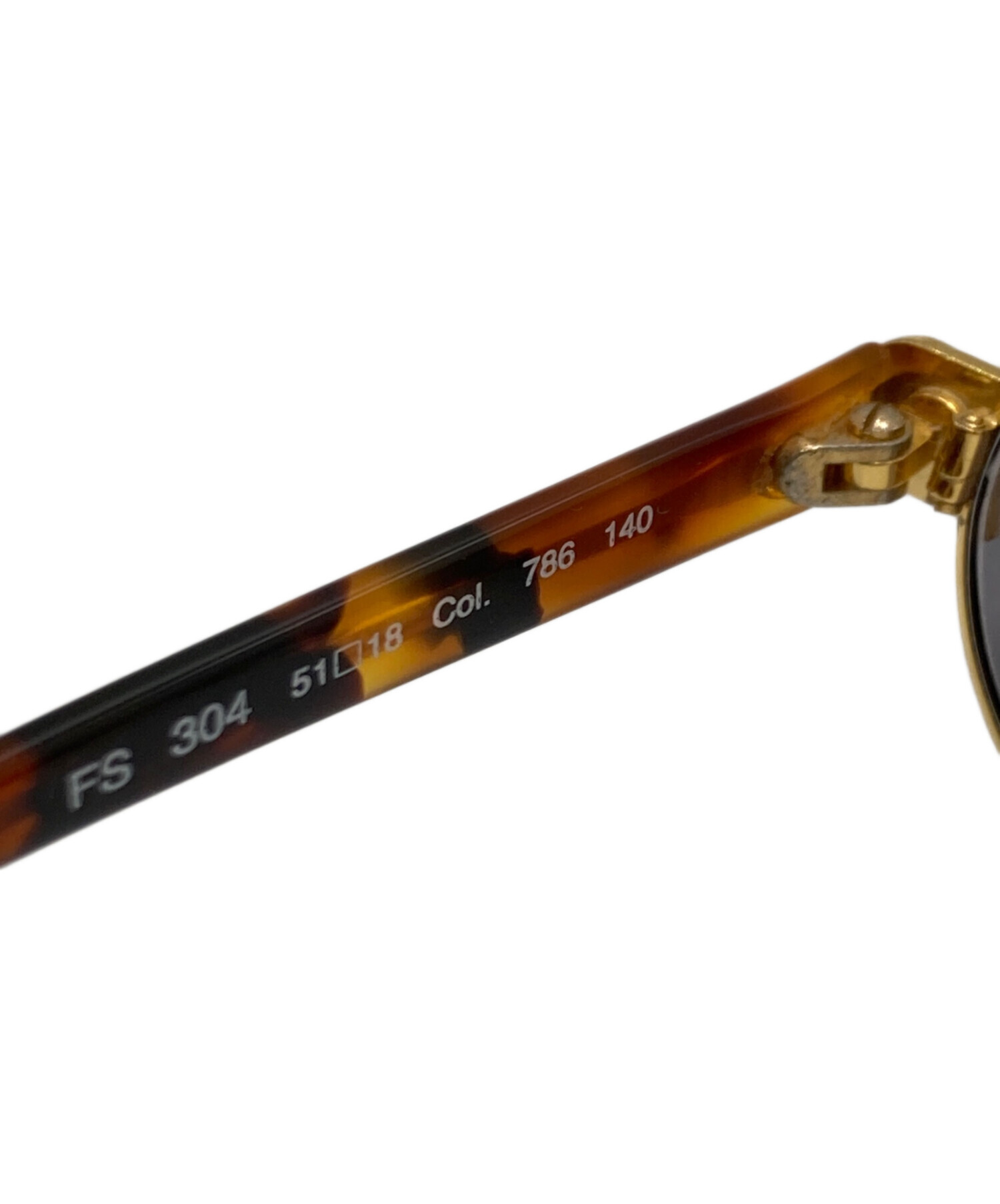 中古・古着通販】FENDI (フェンディ) オーバルサングラス ブラウン