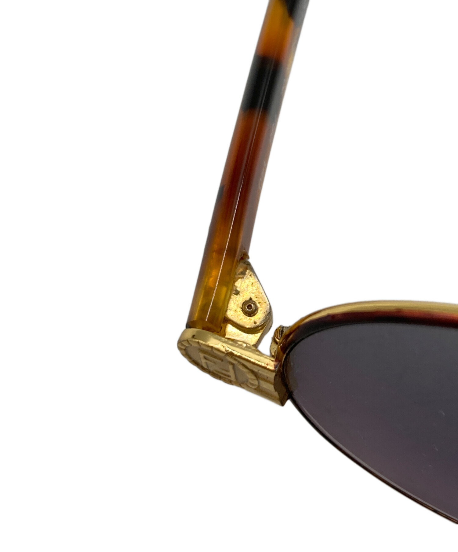 中古・古着通販】FENDI (フェンディ) オーバルサングラス ブラウン