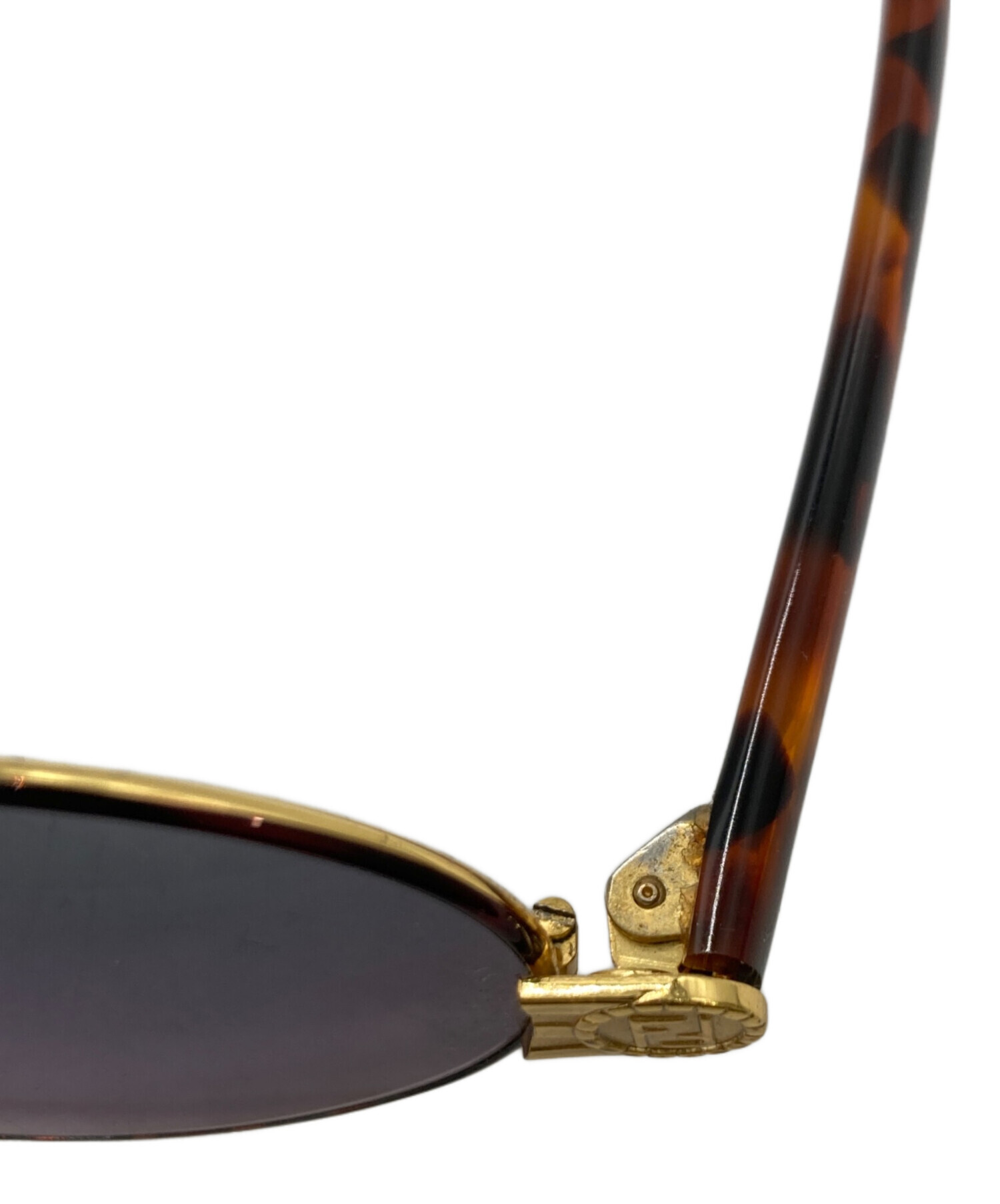 中古・古着通販】FENDI (フェンディ) オーバルサングラス ブラウン