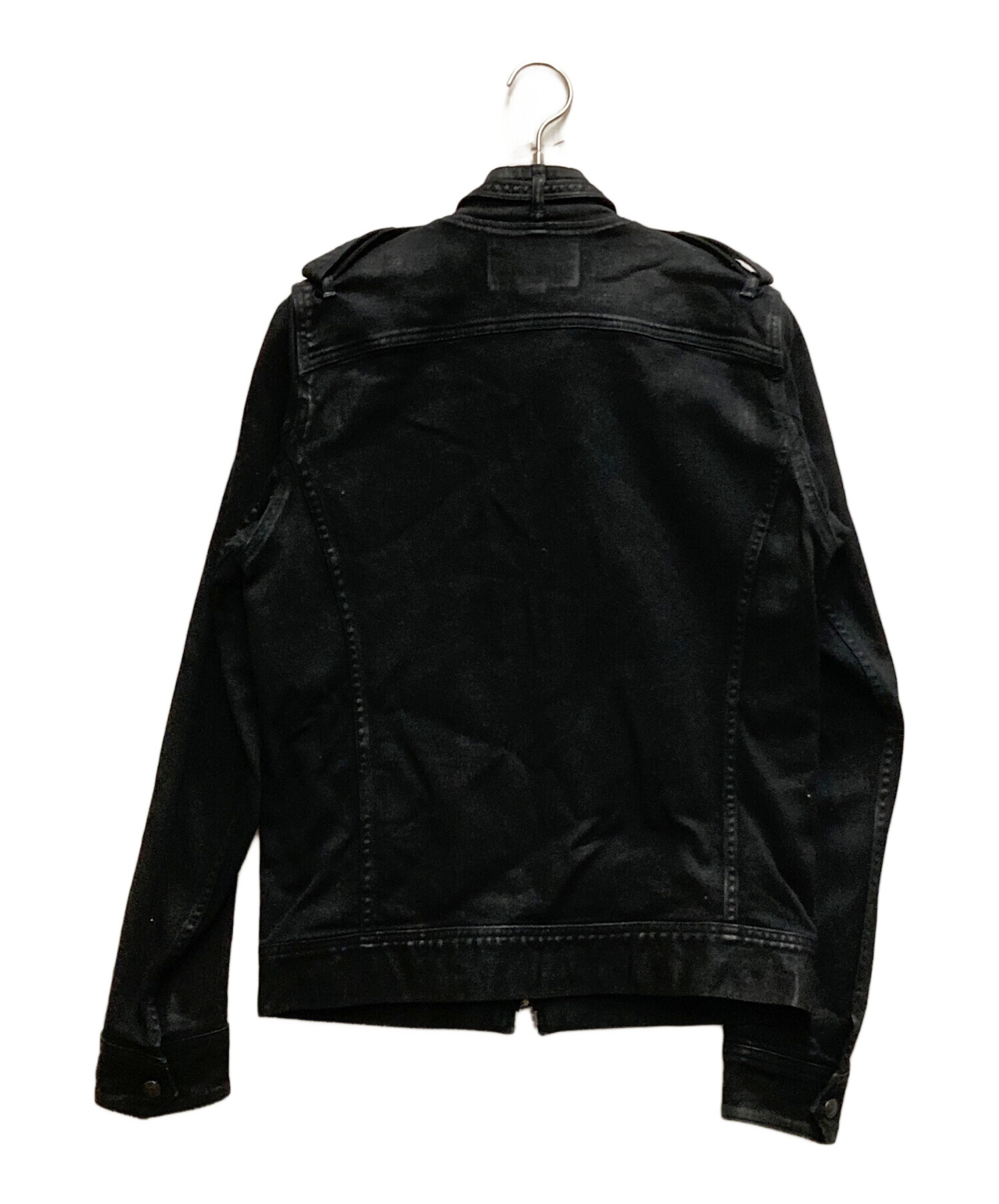 HYSTERIC GLAMOUR ワッペン ジャケット黒 CAFE RACERワッペン 