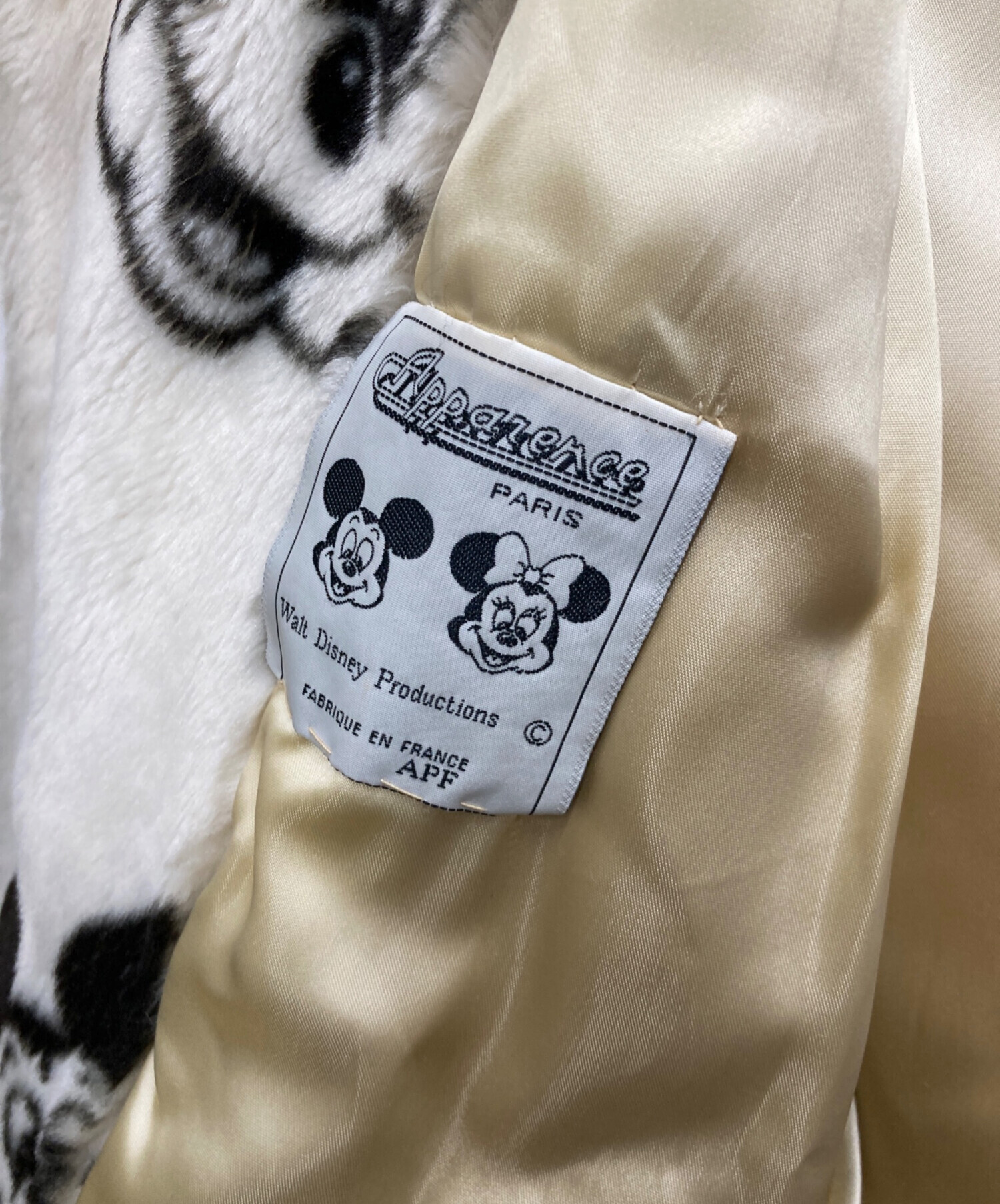 ミッキーヴィンテージ コート♪ 中古・古着通販】Apparence (アパランス) DISNEY (ディズニー) 90'S