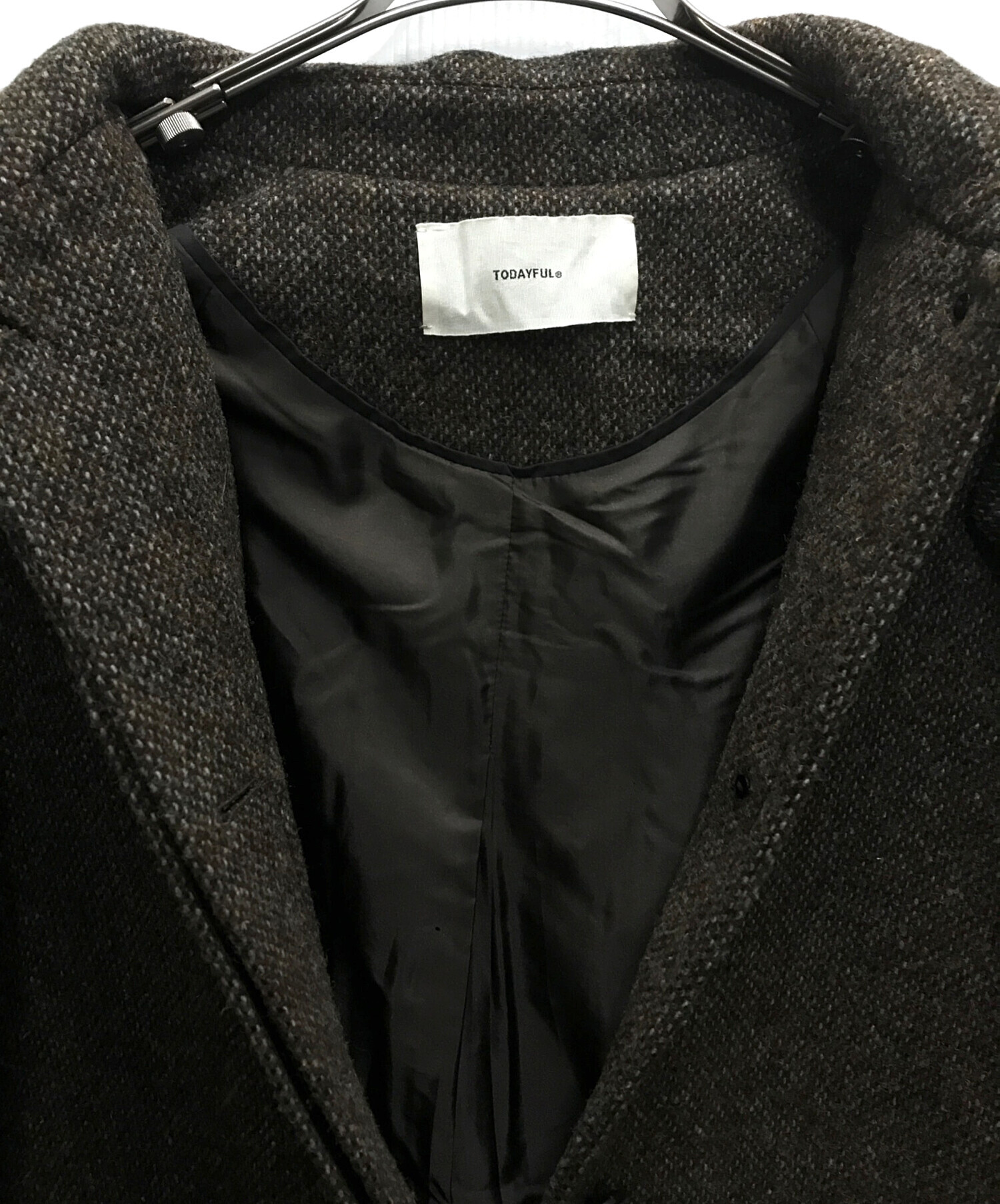中古・古着通販】TODAYFUL (トゥデイフル) Mixwool Raglan Coat 