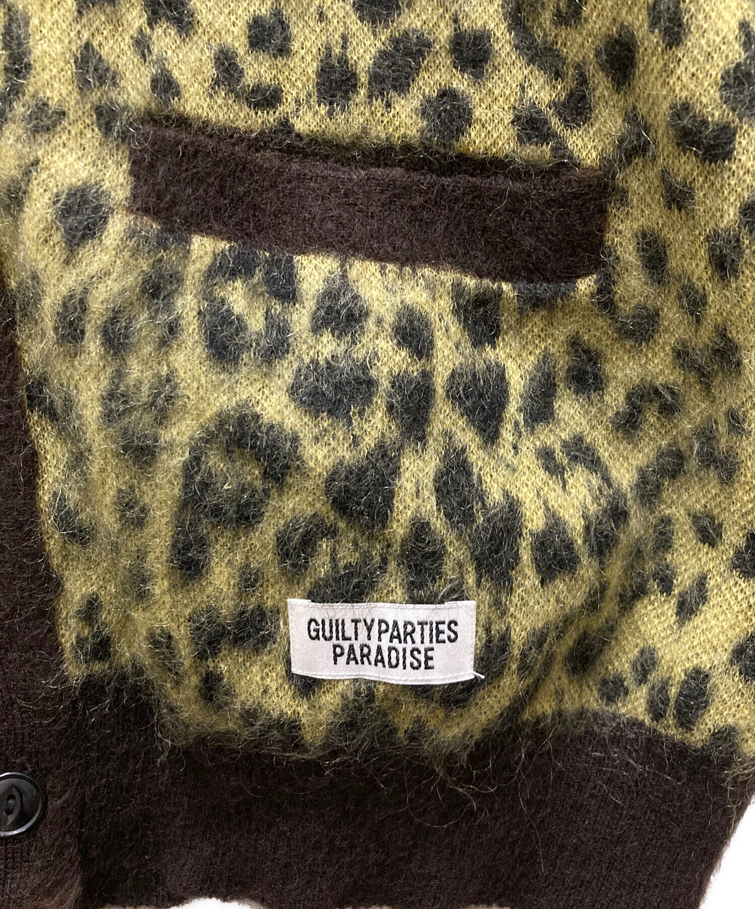 中古・古着通販】WACKO MARIA (ワコマリア) レオパードモヘア