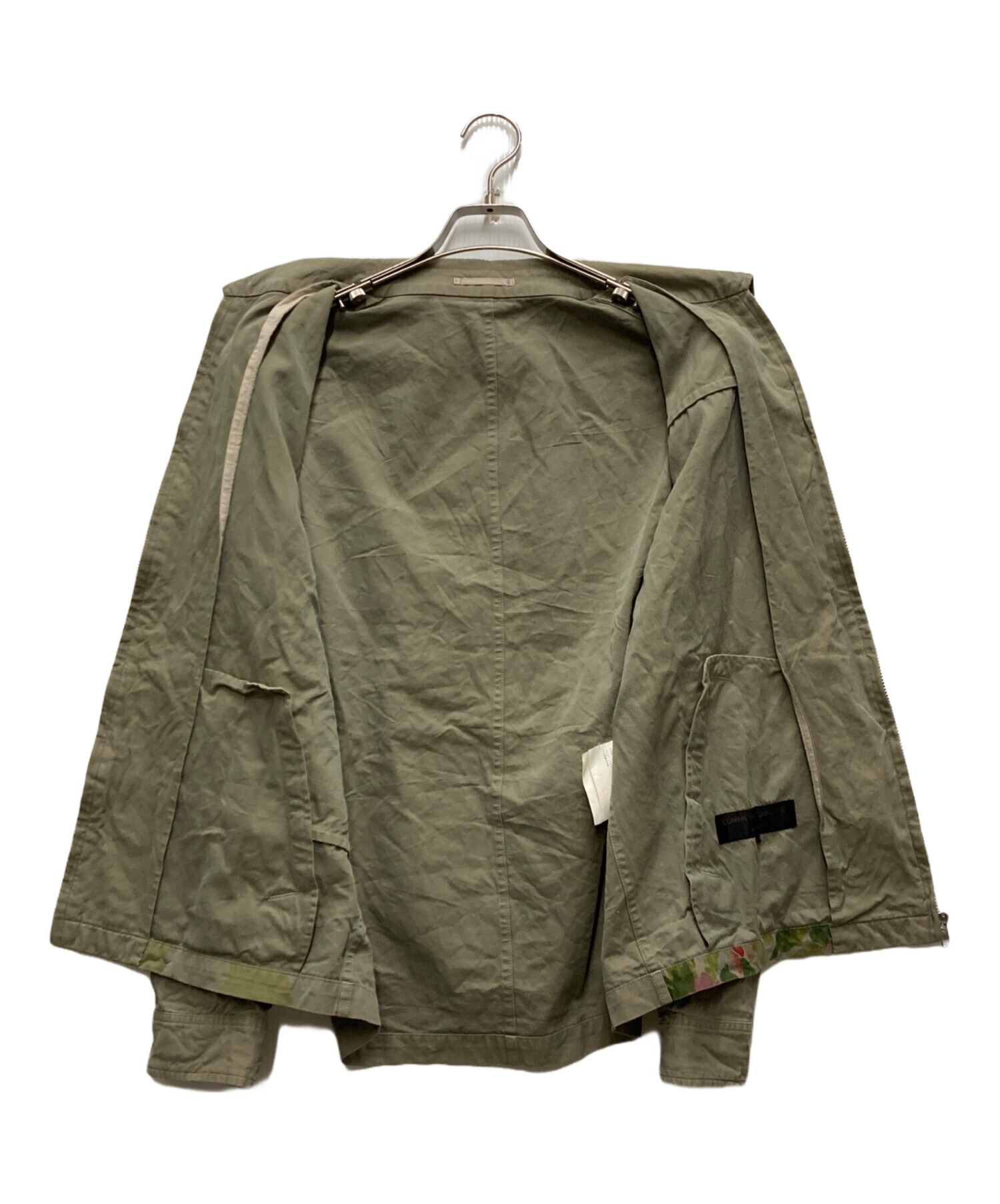 コムデギャルソン　カーキ系　80年代 中古・古着通販】COMME des GARCONS HOMME (コムデギャルソン オム) 花
