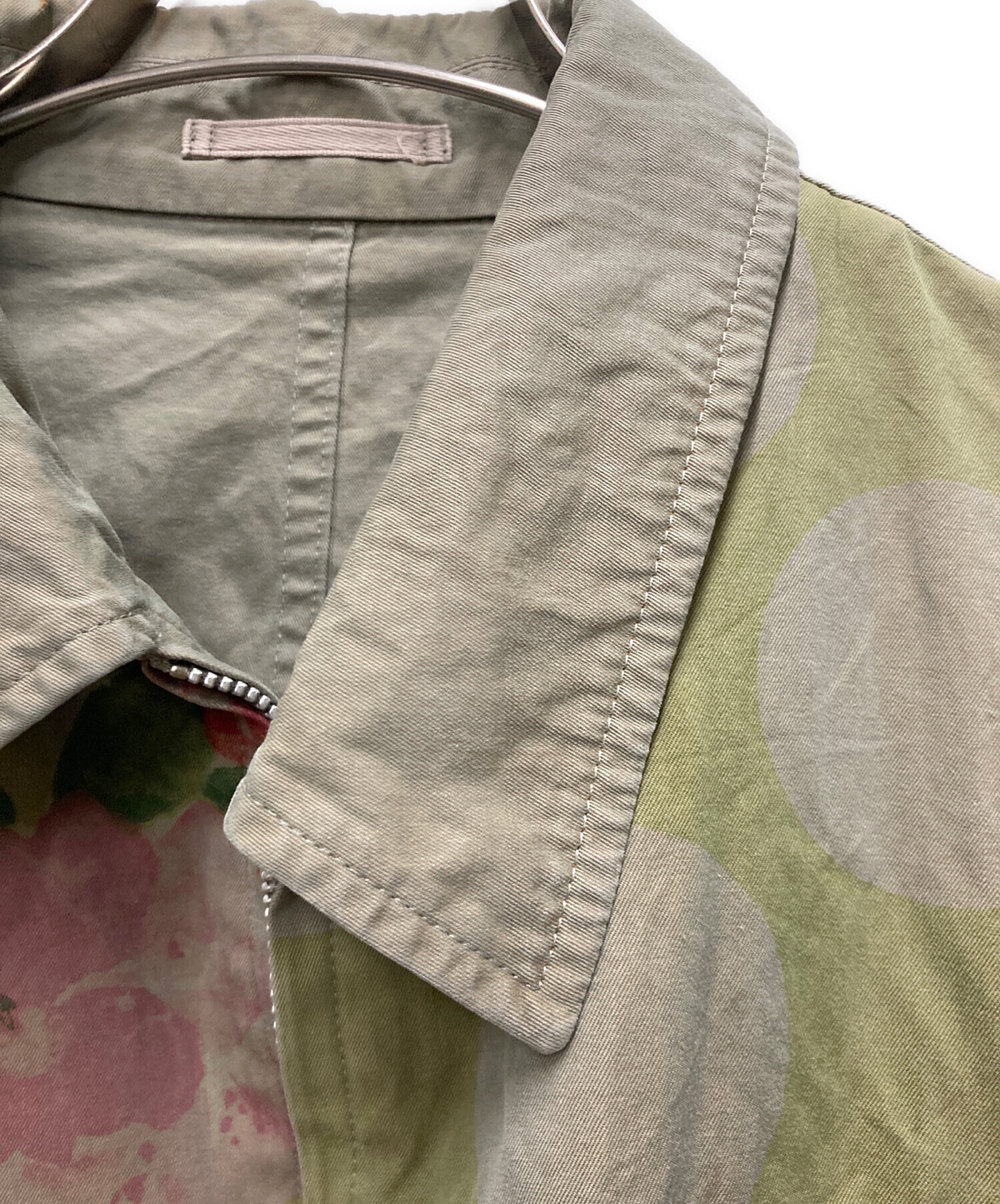 【希少】COMME des GARÇONS HOMME ジップジャケット 中古・古着通販】COMME des GARCONS HOMME (コムデギャルソン オム) 花